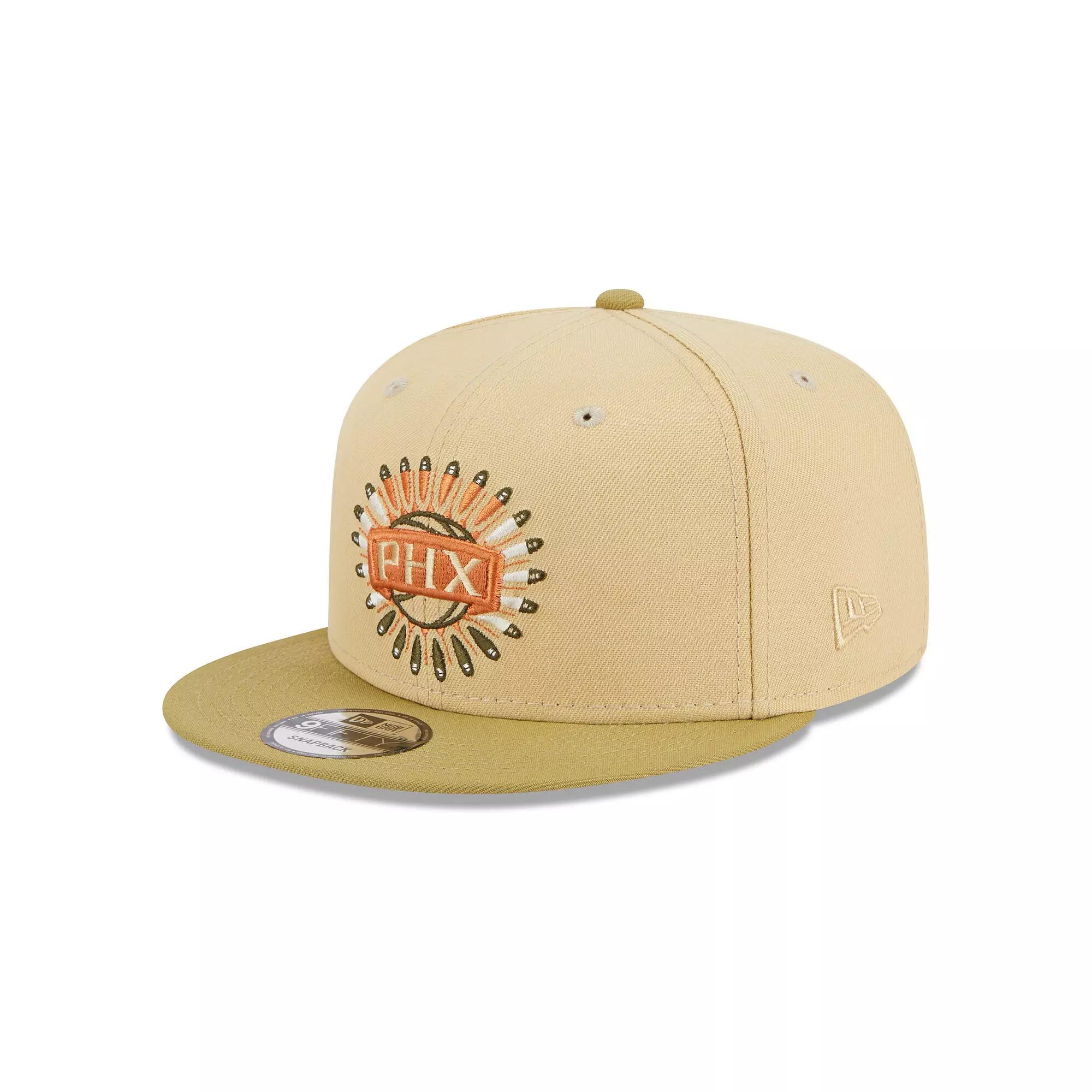 Men's New Era Khaki/Tan Phoenix Suns Green Collection Repreve 9FIFTY Snapback Hat, Phx Beig K Product Image