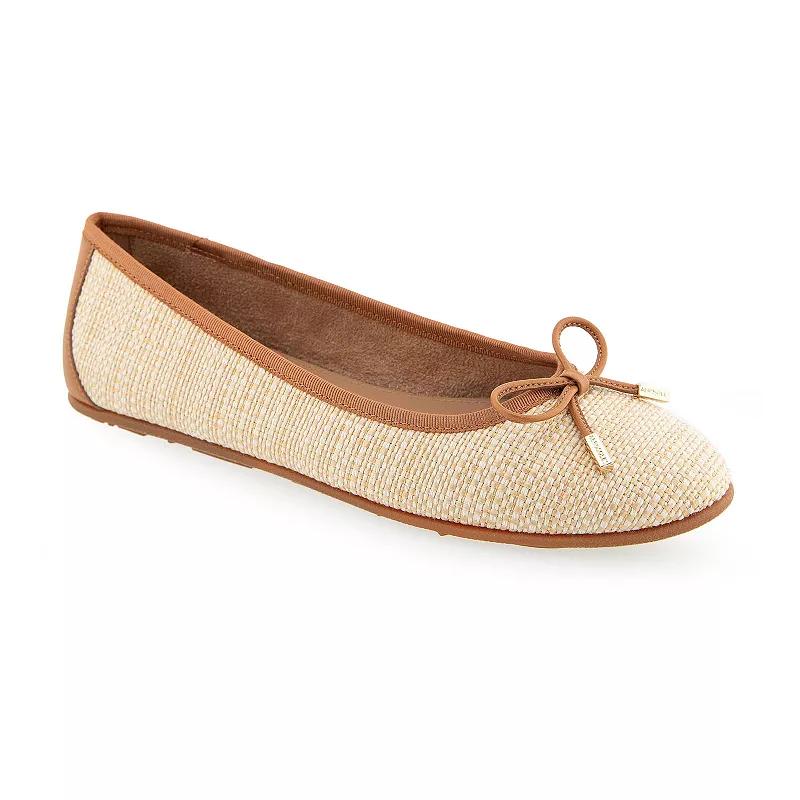 Aerosoles Pia Womens Raffia Ballet Flats Product Image