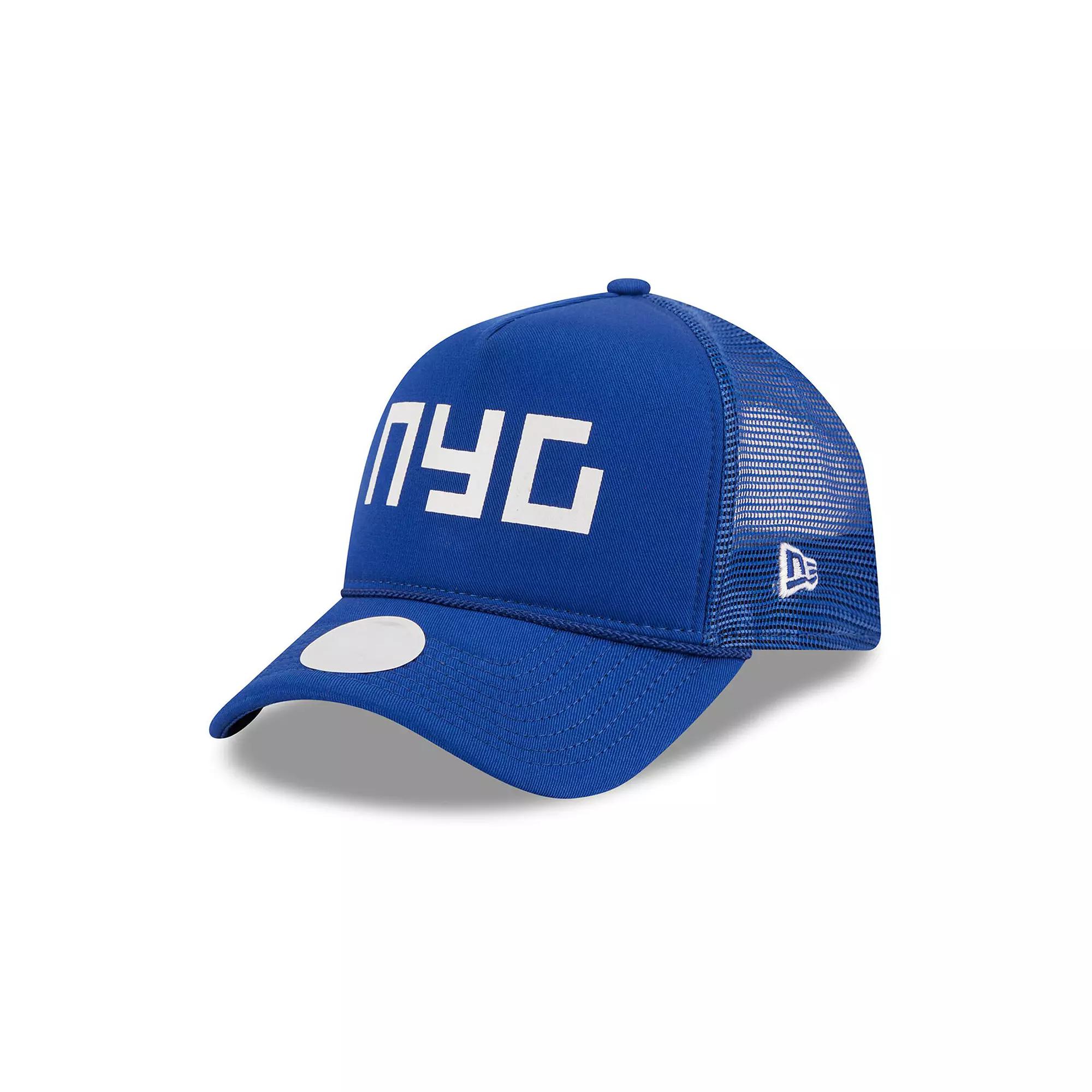 Women's New Era Royal New York Giants McGee Trucker 9FORTY Adjustable Hat, Blue Product Image