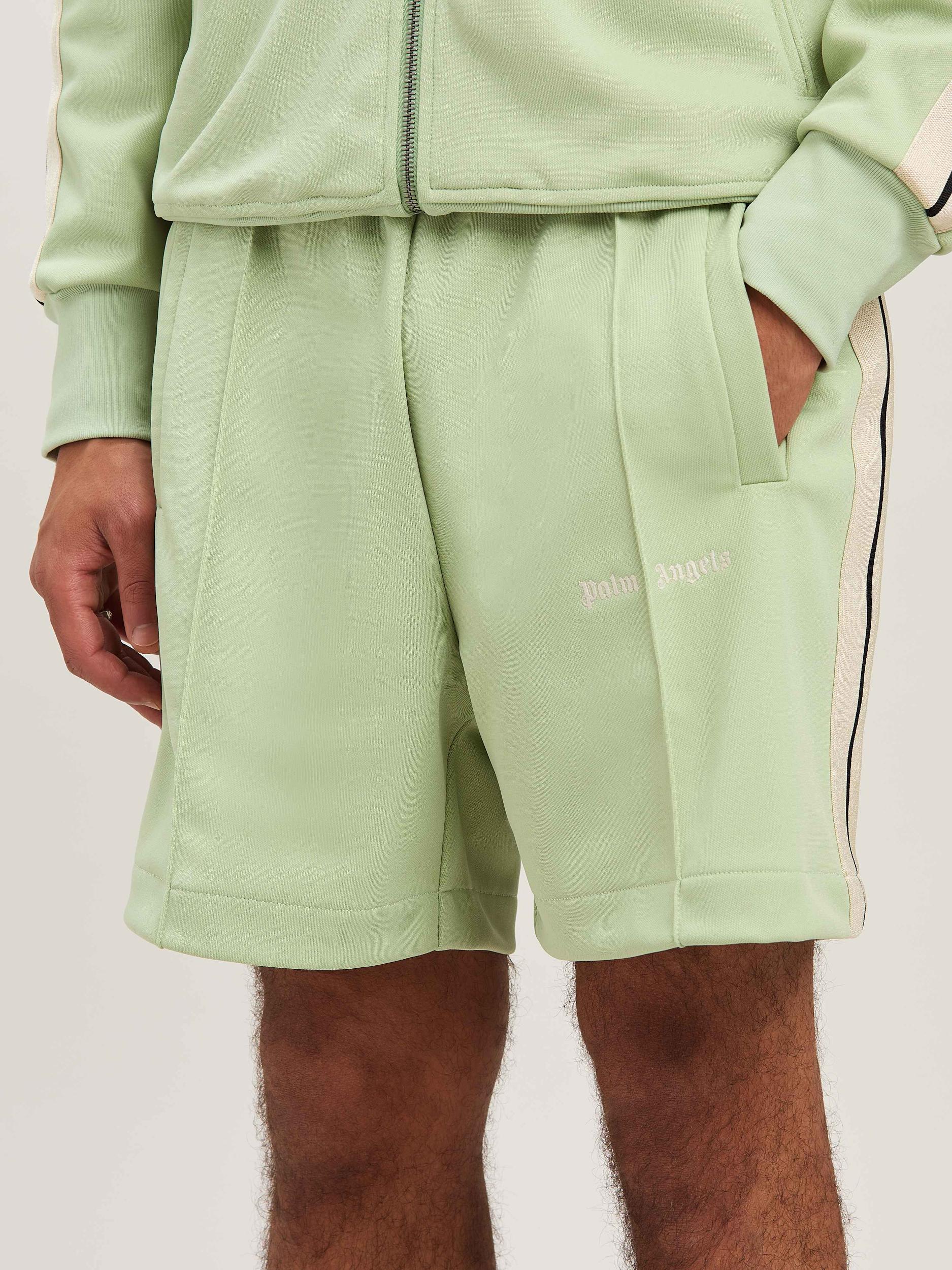 CLASSIC LOGO TRACK SHORTS FOREST GREEN - Product Image