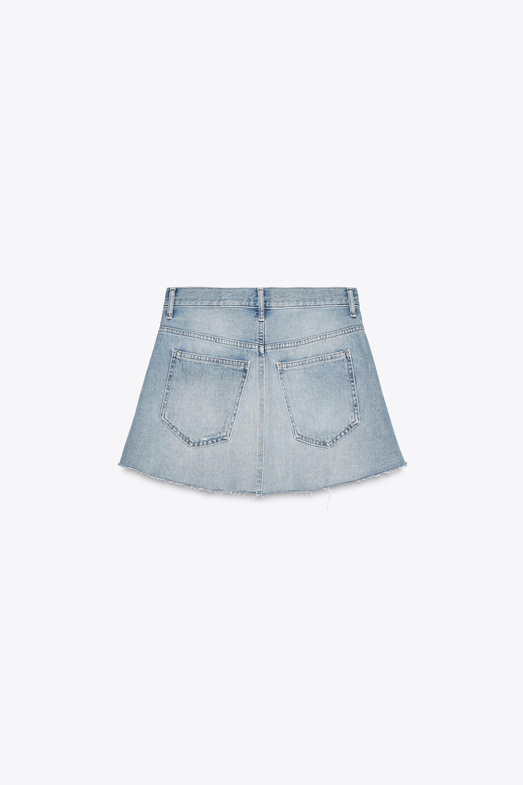 TRF DENIM MINI SKIRT Product Image