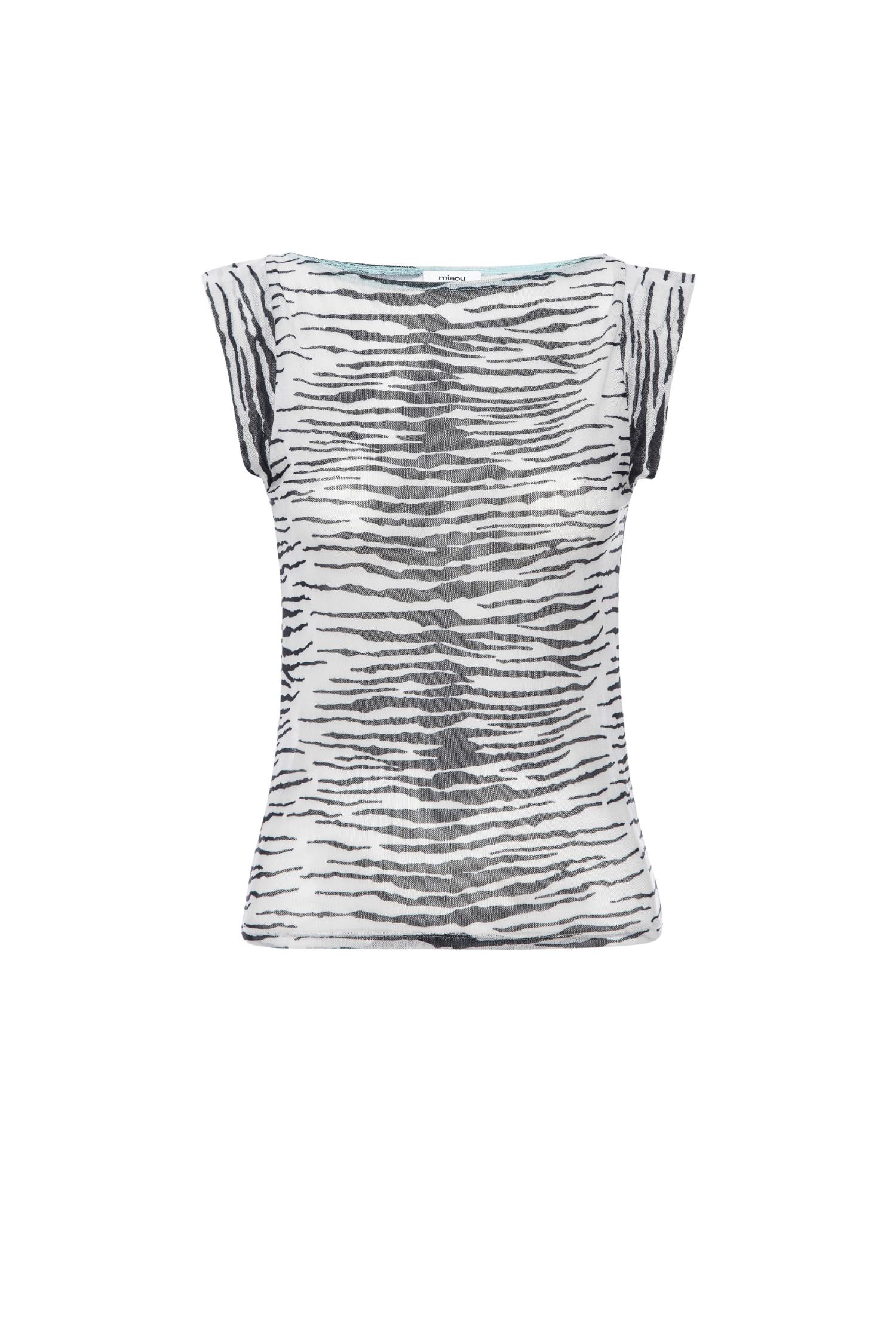 LUCIA TOP - ZEBRA Product Image