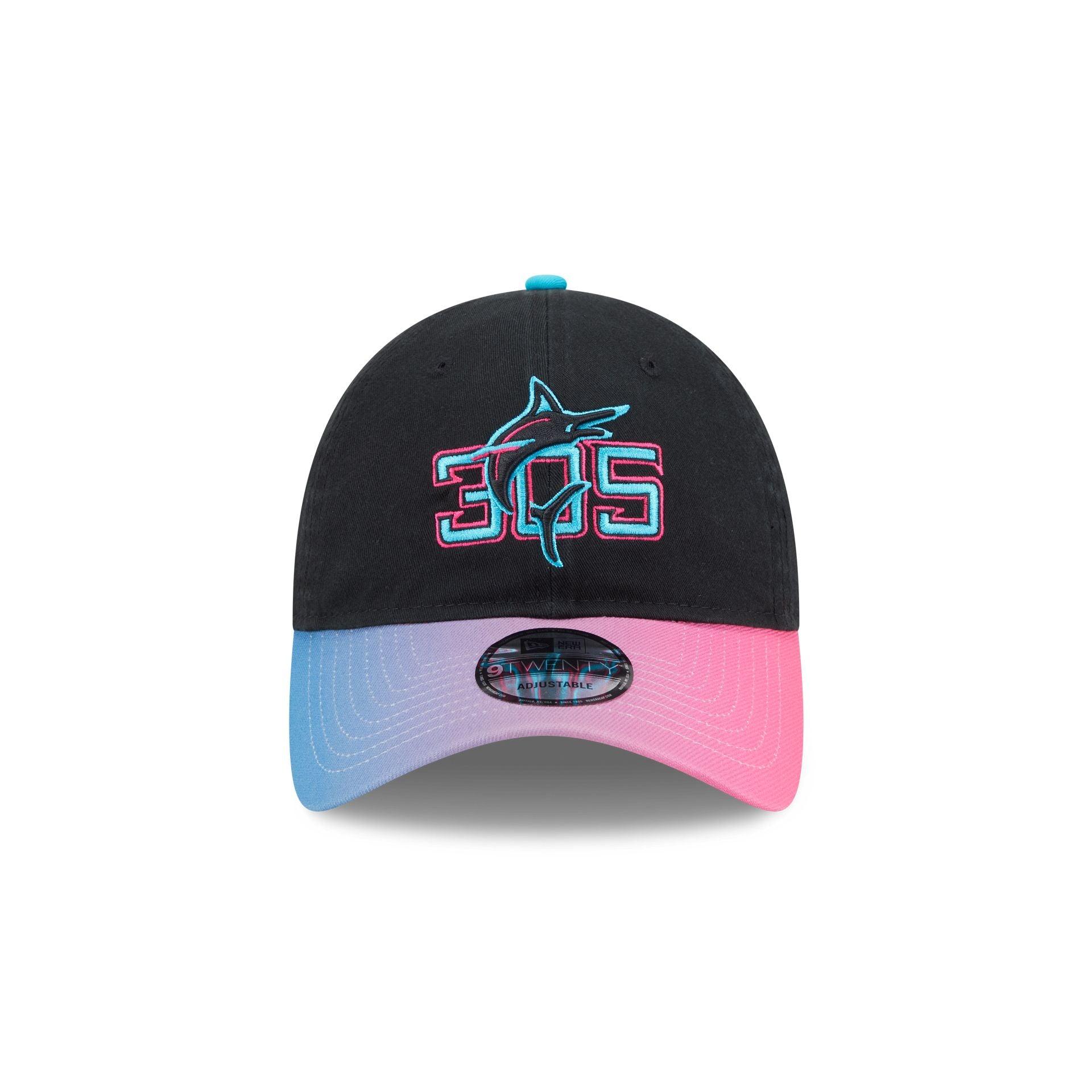 Miami Marlins City Connect 9TWENTY Adjustable Hat Male Product Image
