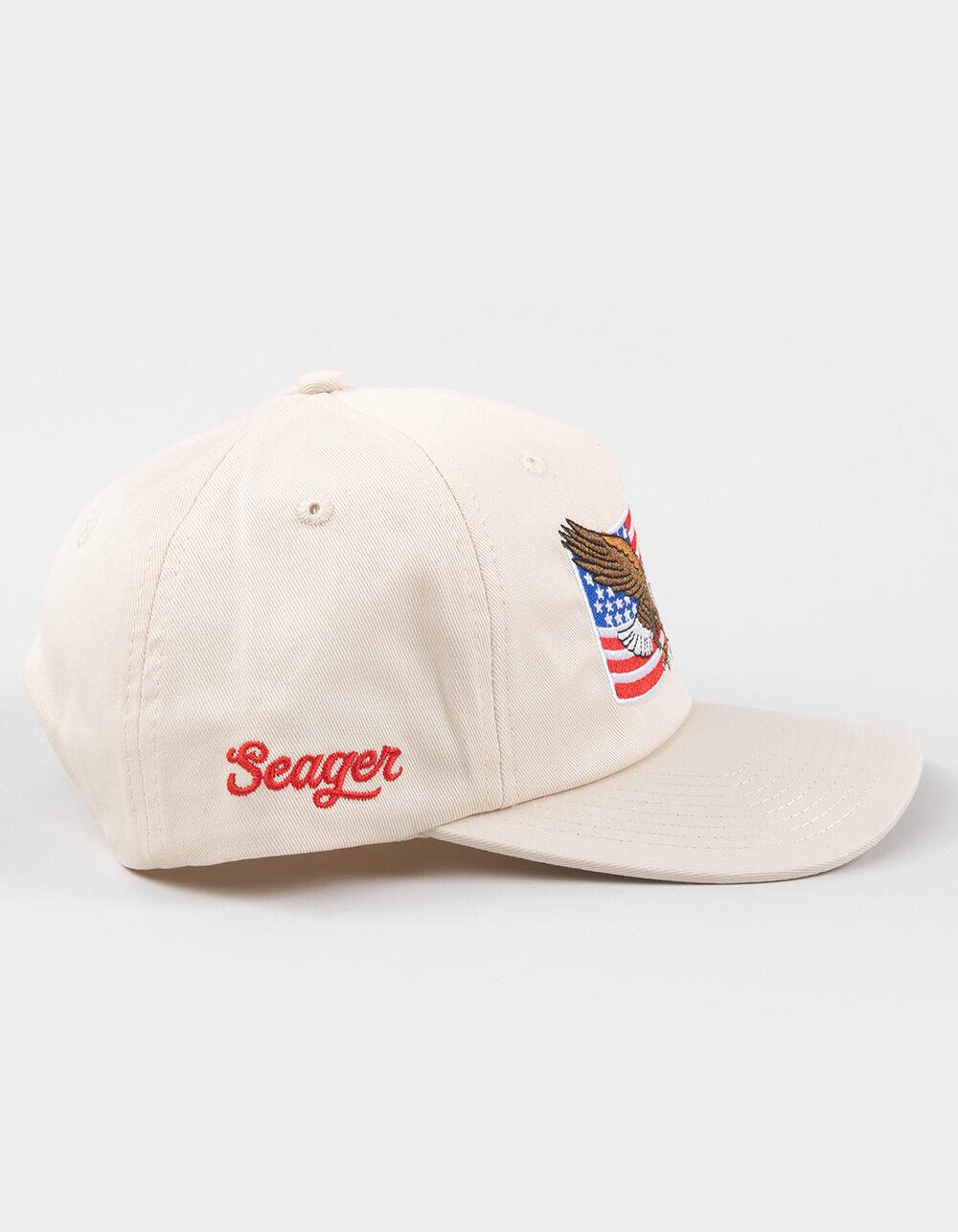 SEAGER SGR USA Snapback Hat - Cream Combo Product Image