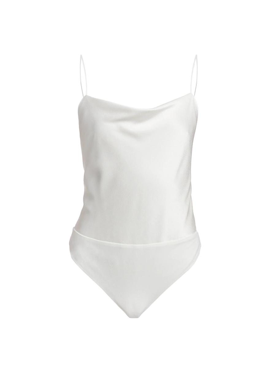 Womens Harmon Satin Bodysuit Product Image
