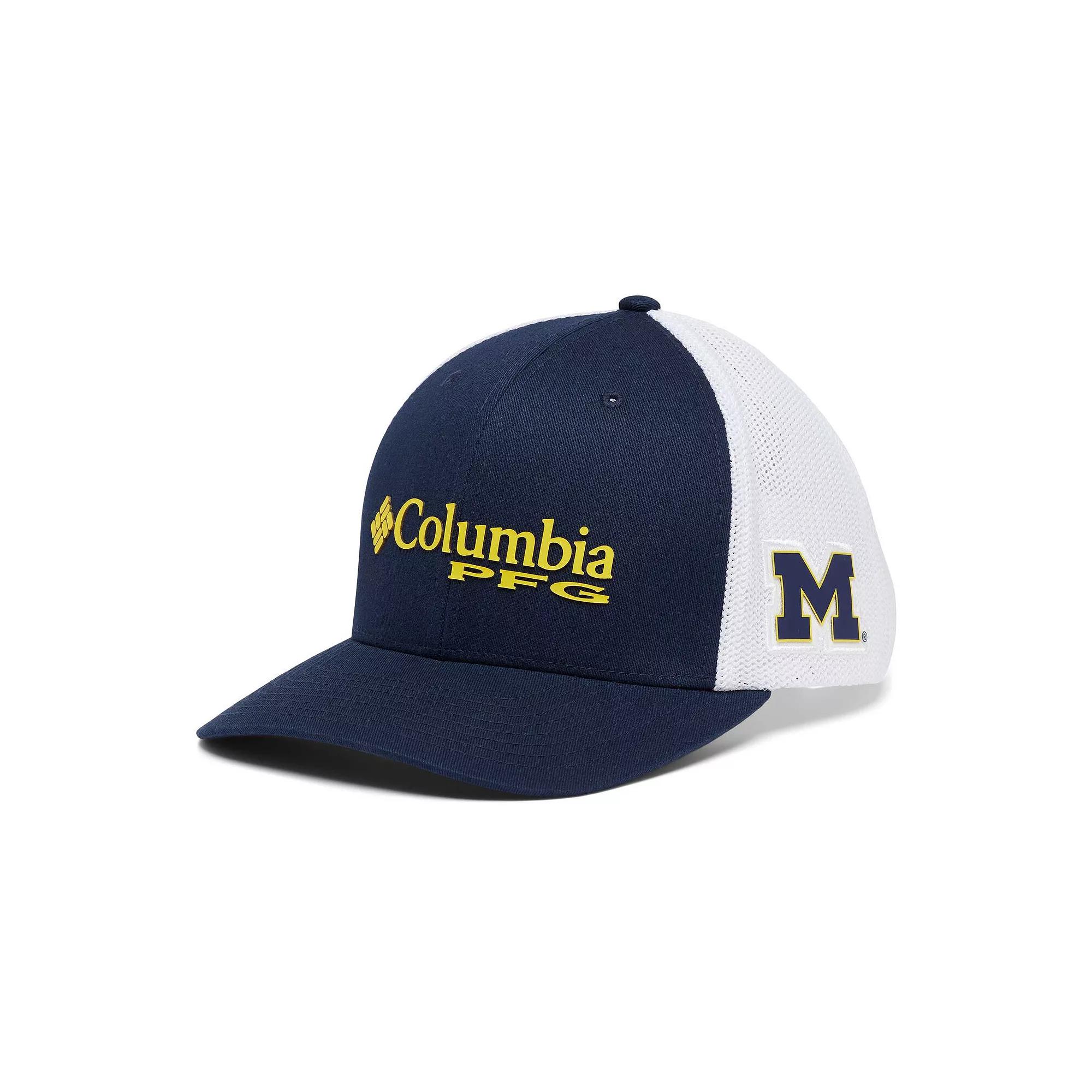 Columbia PFG Mesh Snap Back Ball Cap - Michigan- Product Image