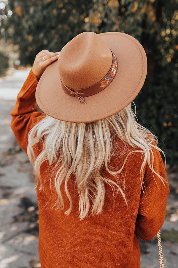 Incredible Love Felt Fedora In Chocolate Product Image