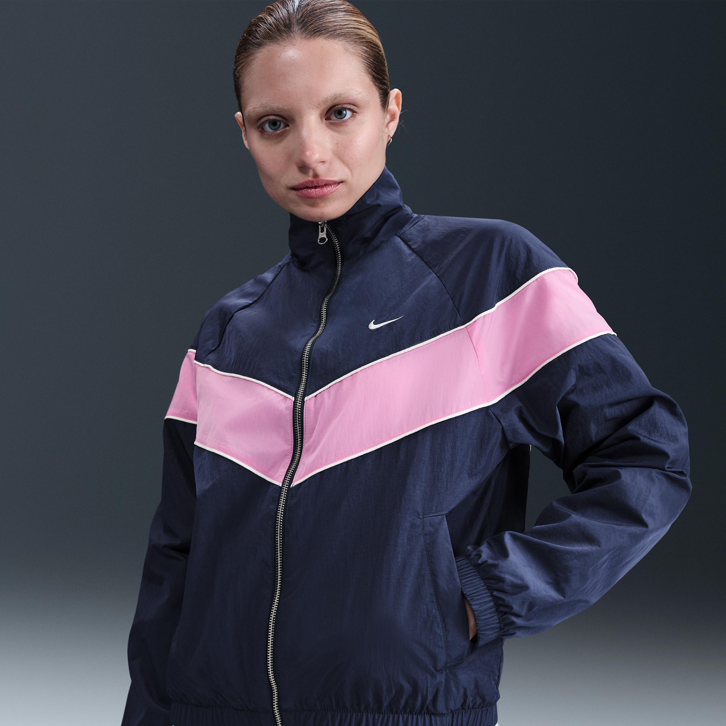 Nike Womens Windrunner Loose UV Woven Full-Zip Jacket | FV6304-633 Product Image