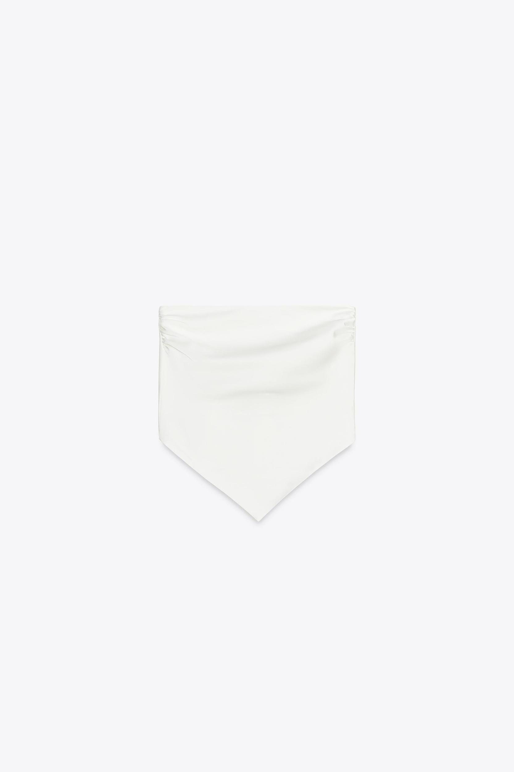 SATIN EFFECT HANKY TOP Product Image