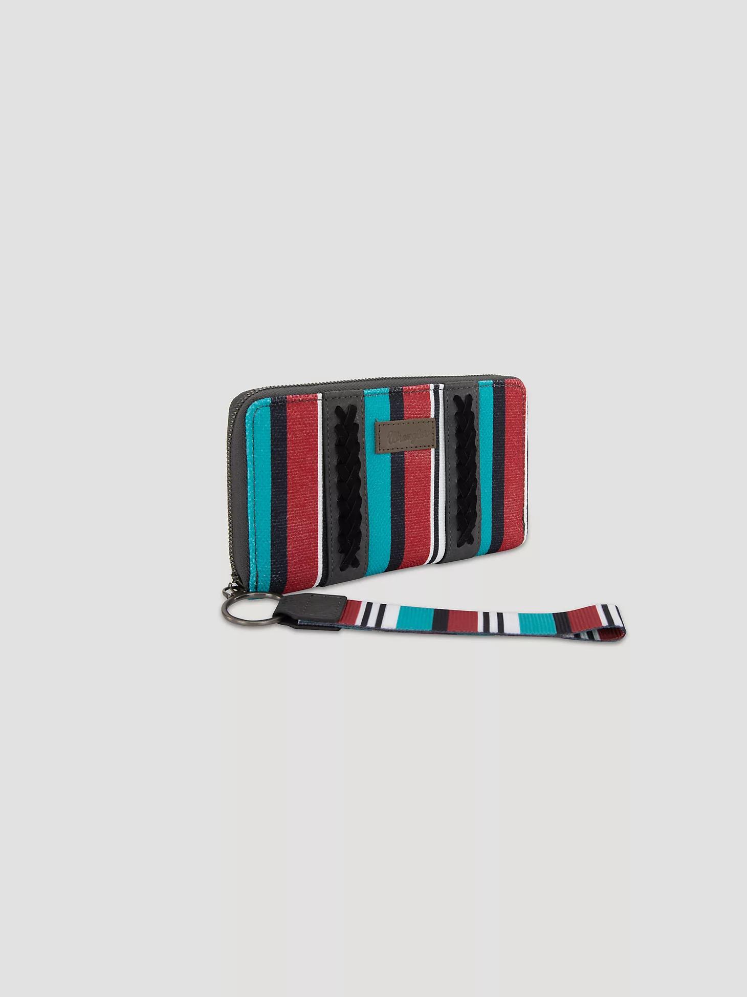 Brushpopper Stripe Mini Wristlet | Women's ACCESSORIES | Wrangler® Product Image