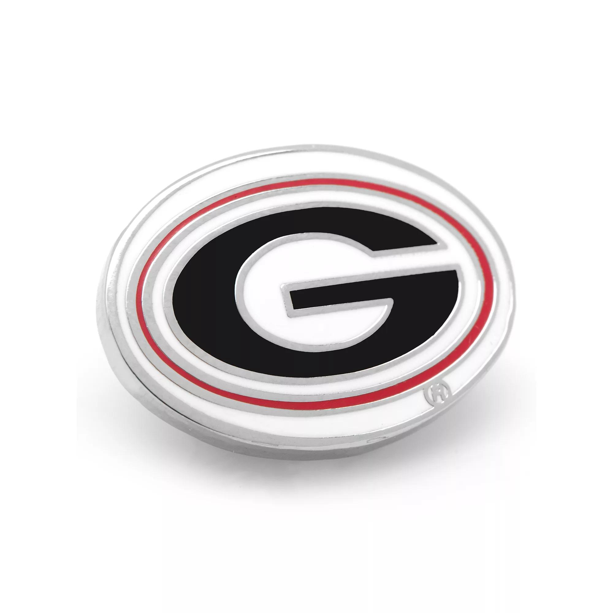 Men's Cuff Links, Inc. Georgia Bulldogs Rhodium-Plated Lapel Pin, University Of Georgia Product Image