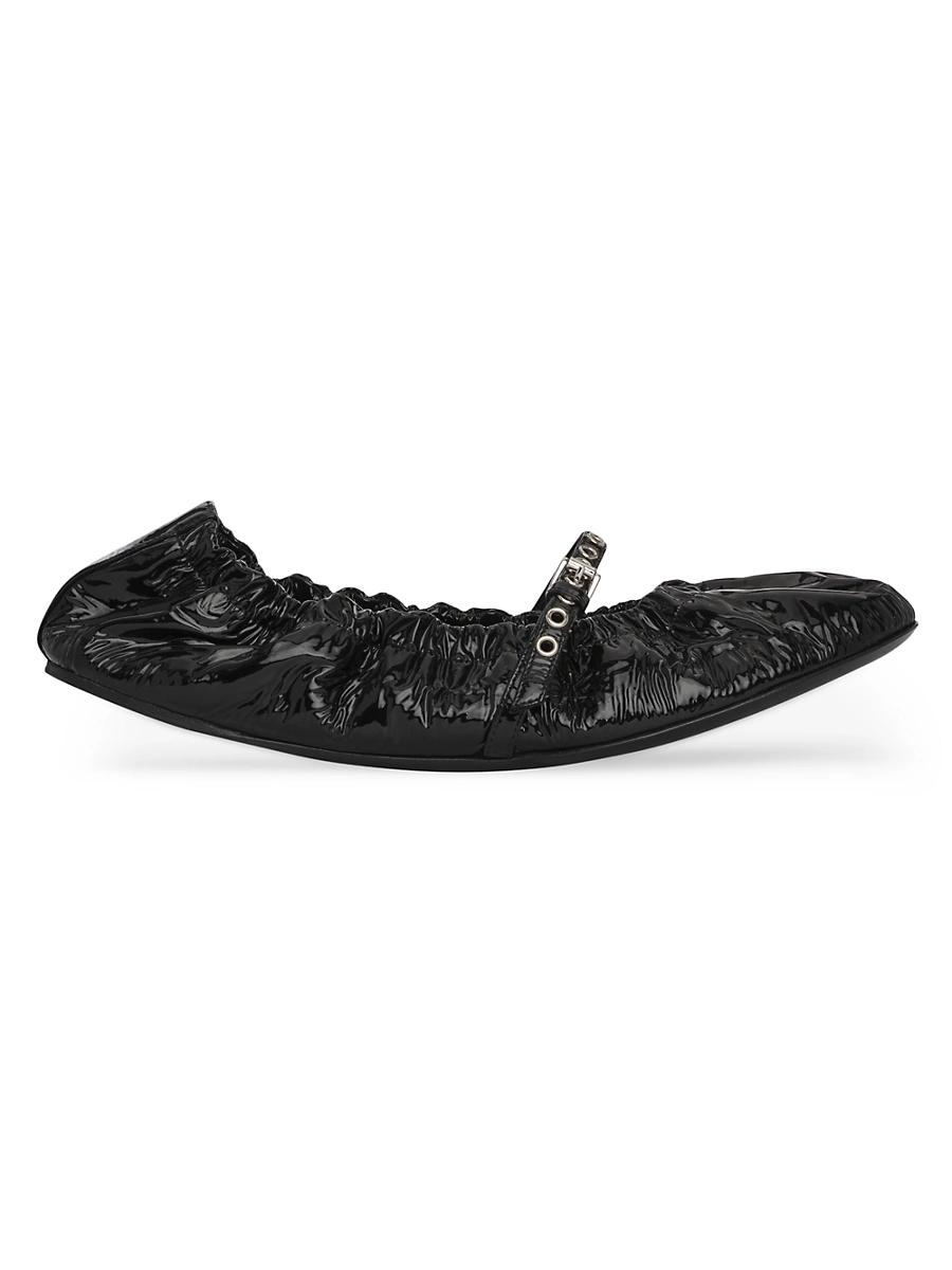 Womens Margot Patent Leather Ballet Flats Product Image