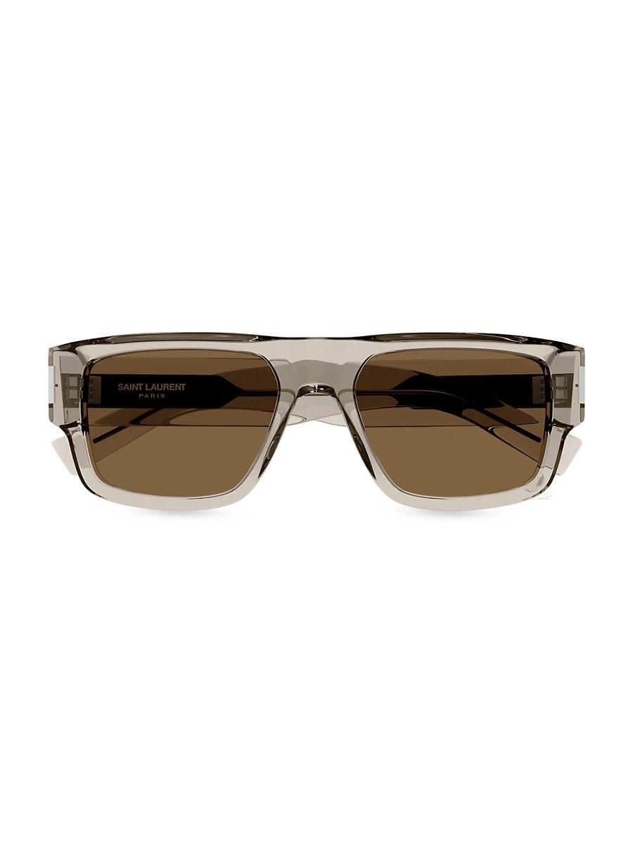 Mens Naked Wirecore 55MM Square Sunglasses Product Image