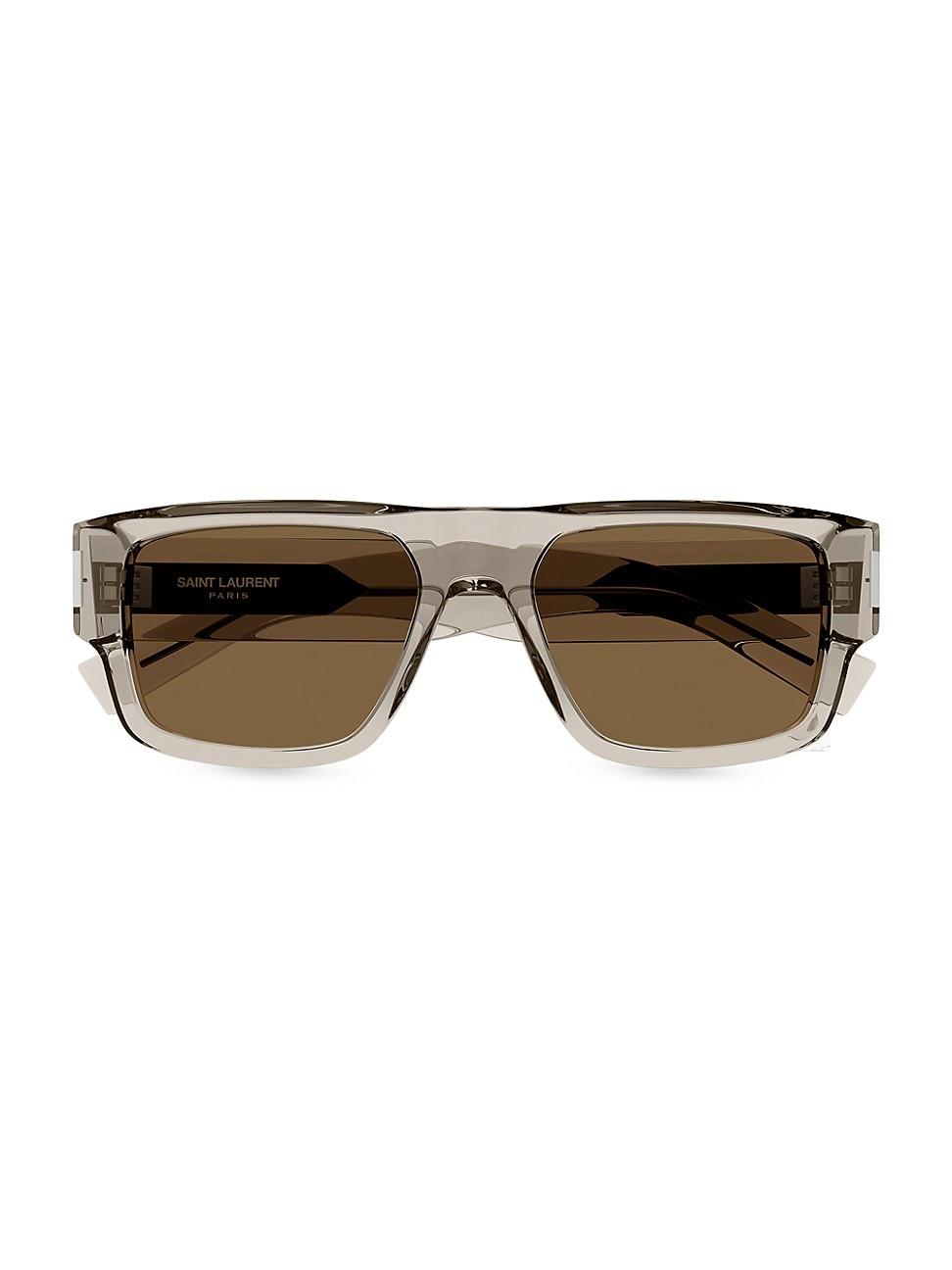 Mens Naked Wirecore 55MM Square Sunglasses Product Image