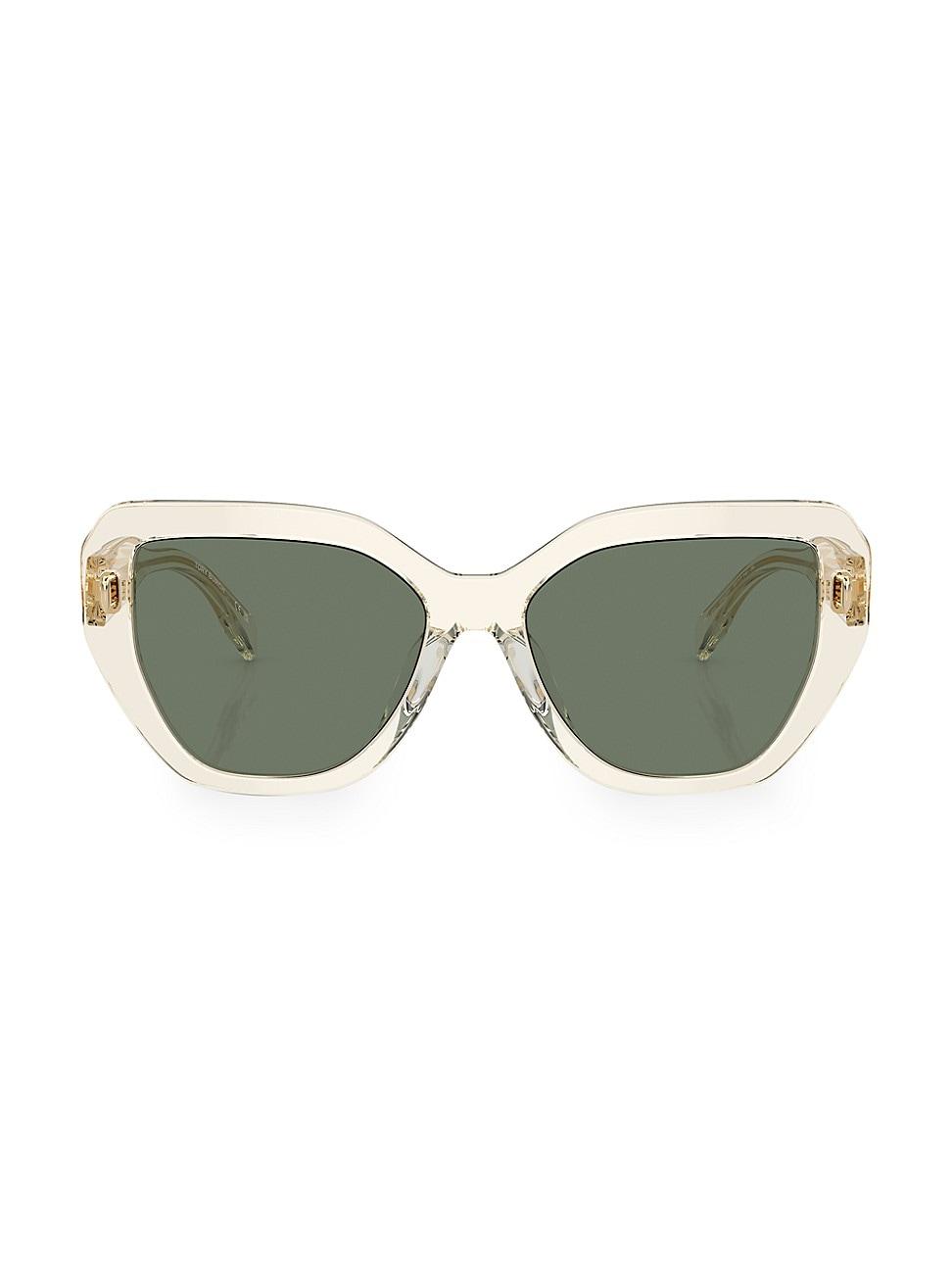 Womens Miller 55MM Oversized Cat-Eye Sunglasses Product Image