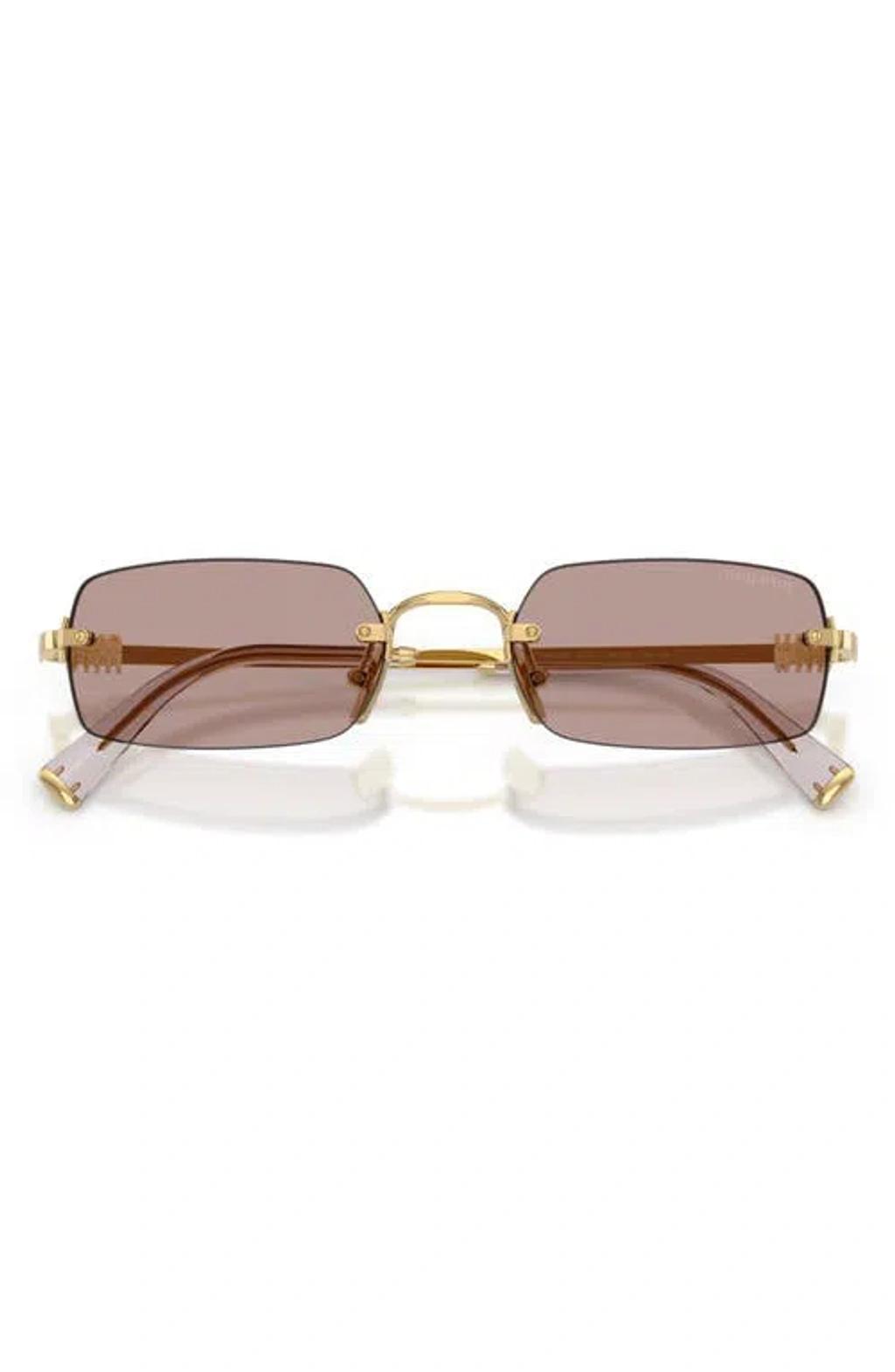 rectangle-frame sunglasses Product Image