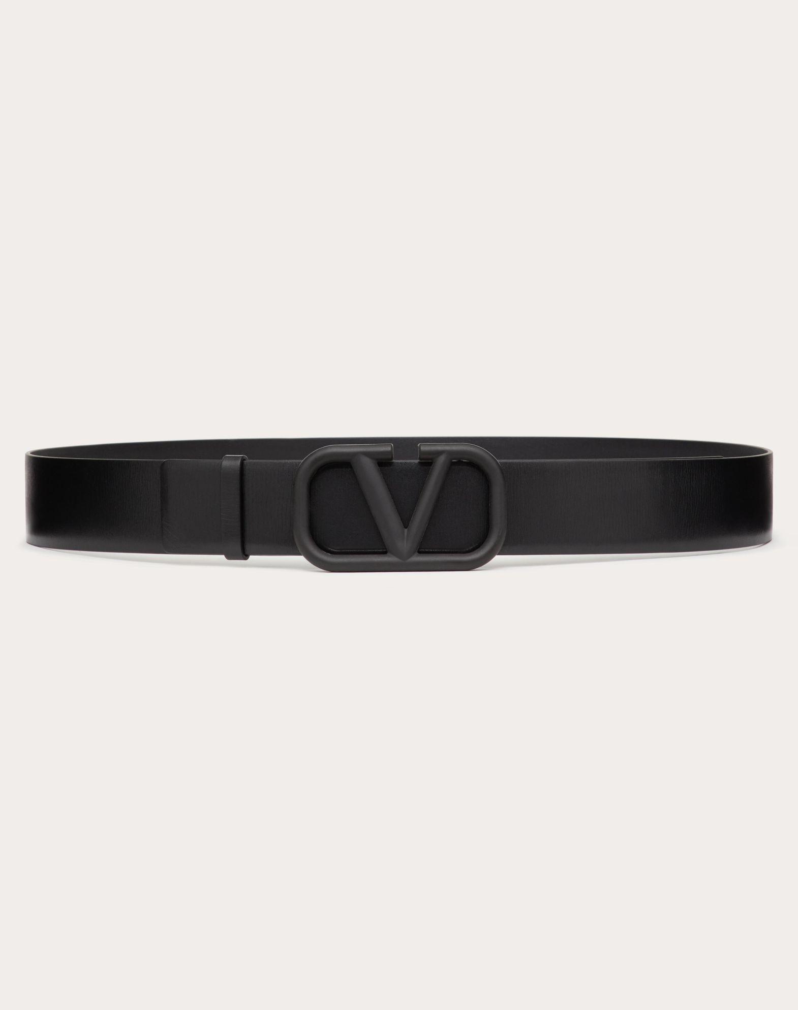 VLOGO SIGNATURE CALFSKIN BELT Product Image