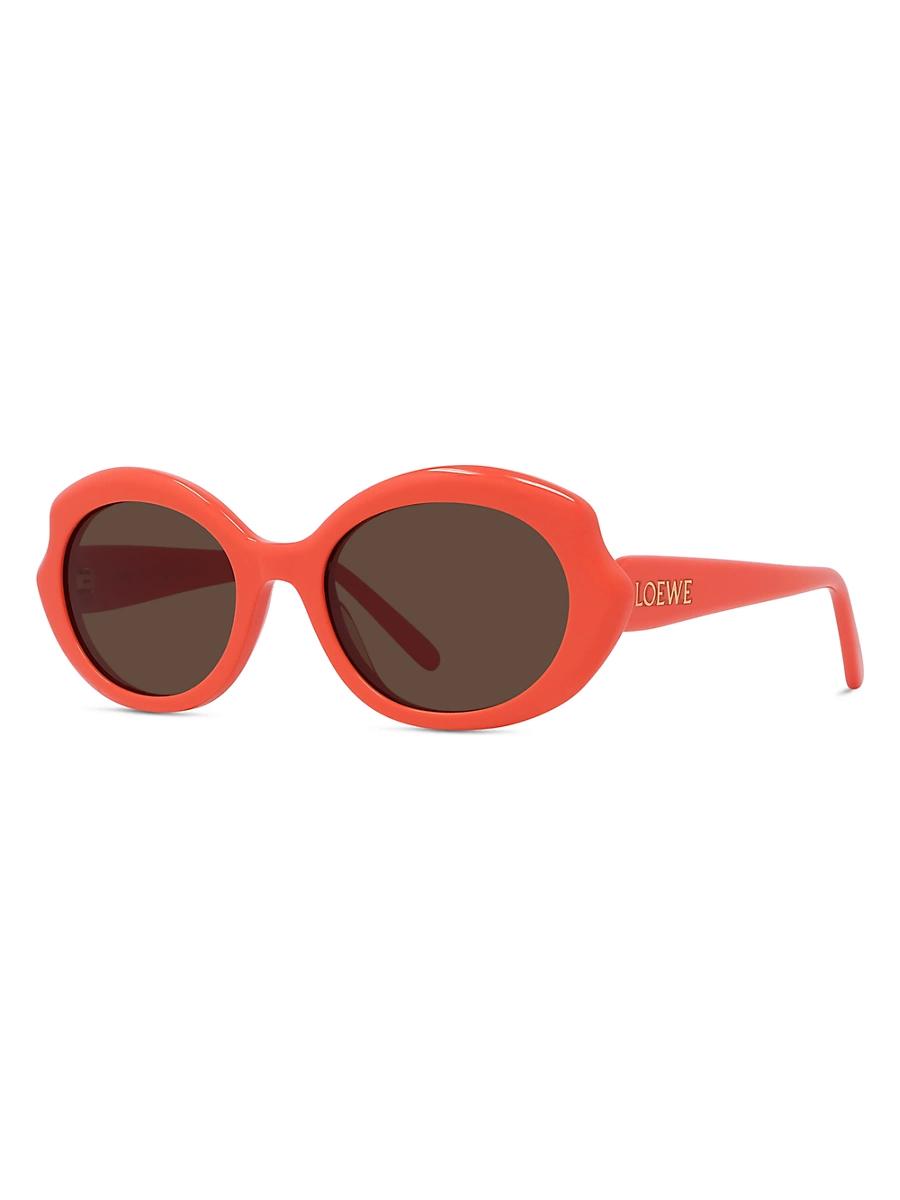 Womens Slim 54MM Geometric Sunglasses Product Image