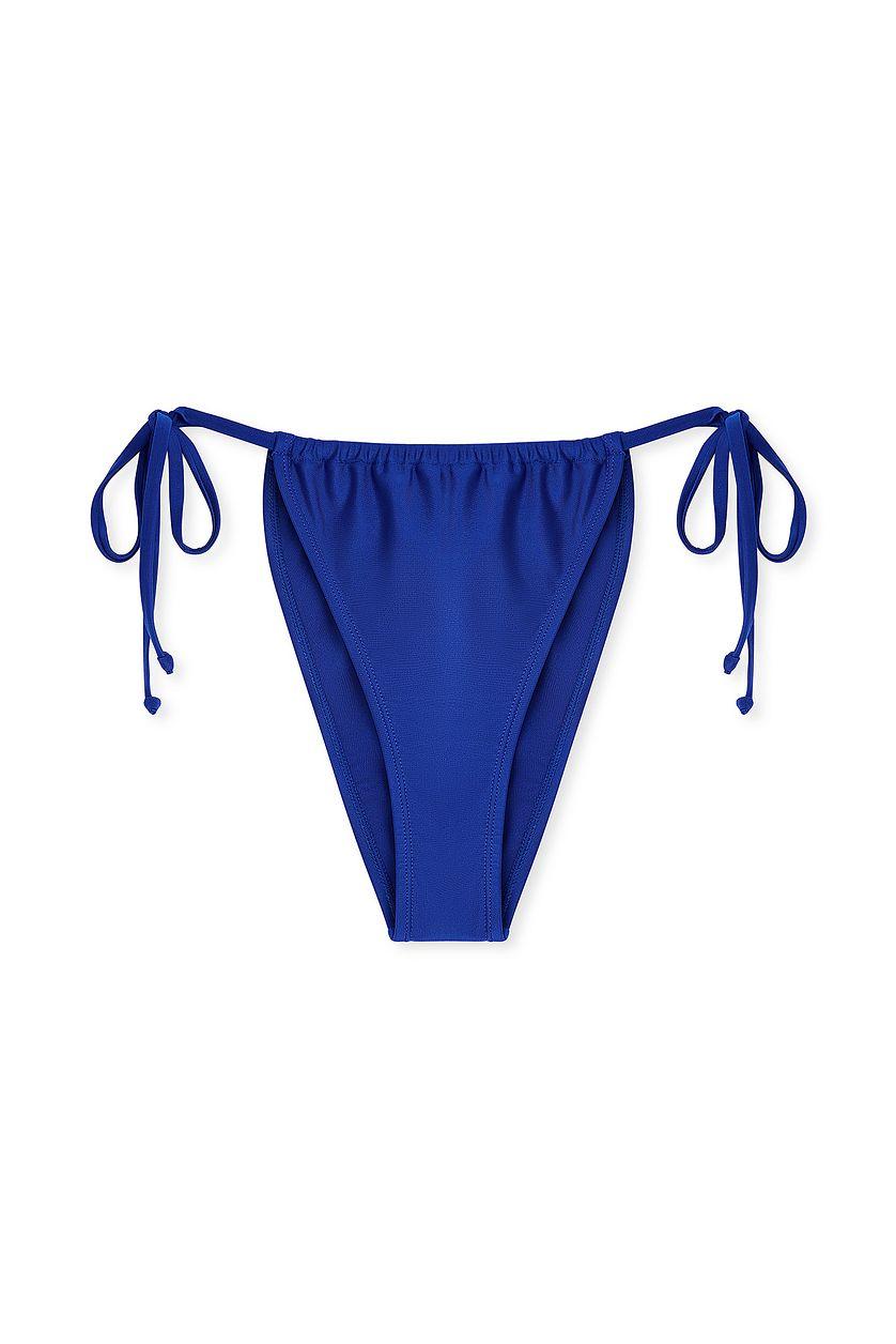 Drawstring Tie High Cut Bikini Panty Product Image
