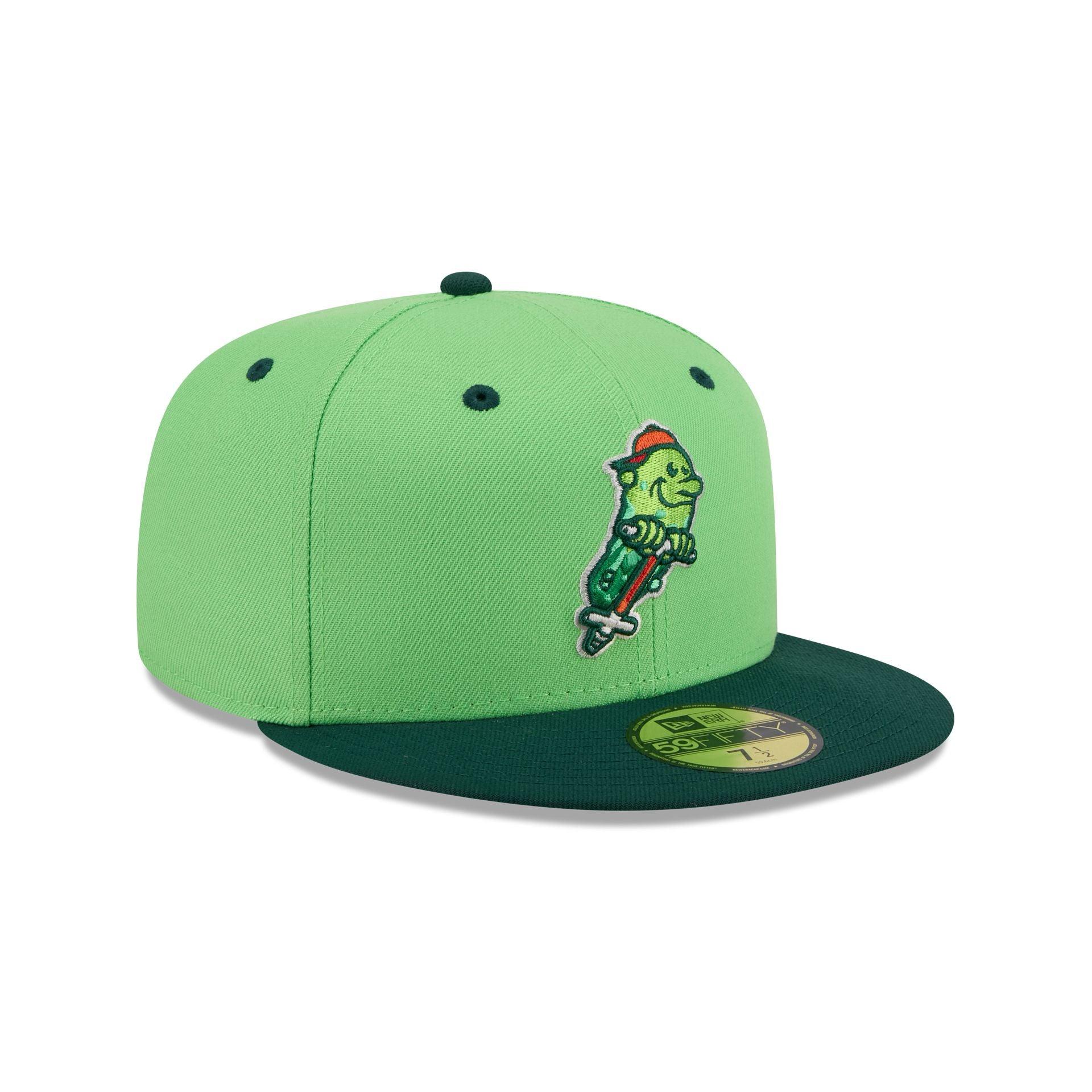 Hartford Yard Goats Theme Night Green 59FIFTY Fitted Hat Male Product Image