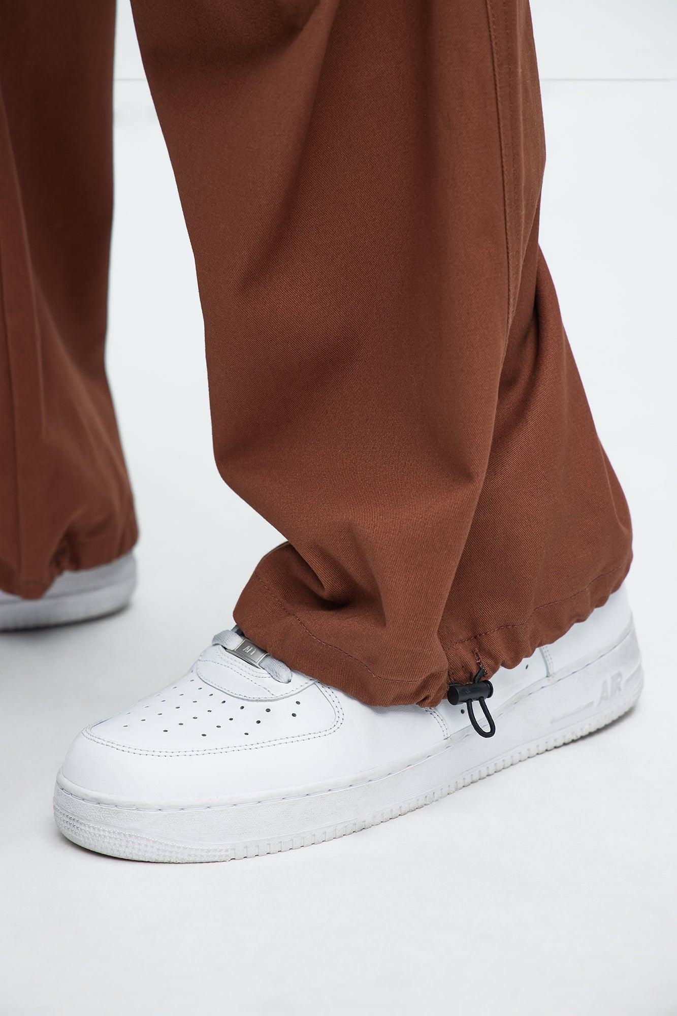 Practicable Baggy Utility Pants - Brown Product Image