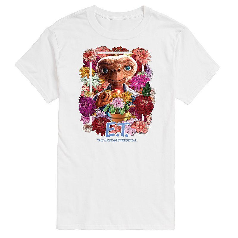 Big & Tall ET Flowers Tee, Men's,  Product Image