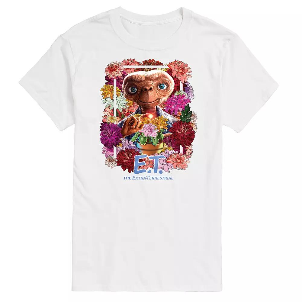 Big & Tall ET Flowers Tee, Men's,  Product Image