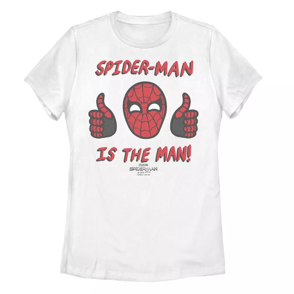 Juniors' Marvel Spider-Man No Way Home Spider-Man Thumbs Up Tee, Girl's,  Product Image