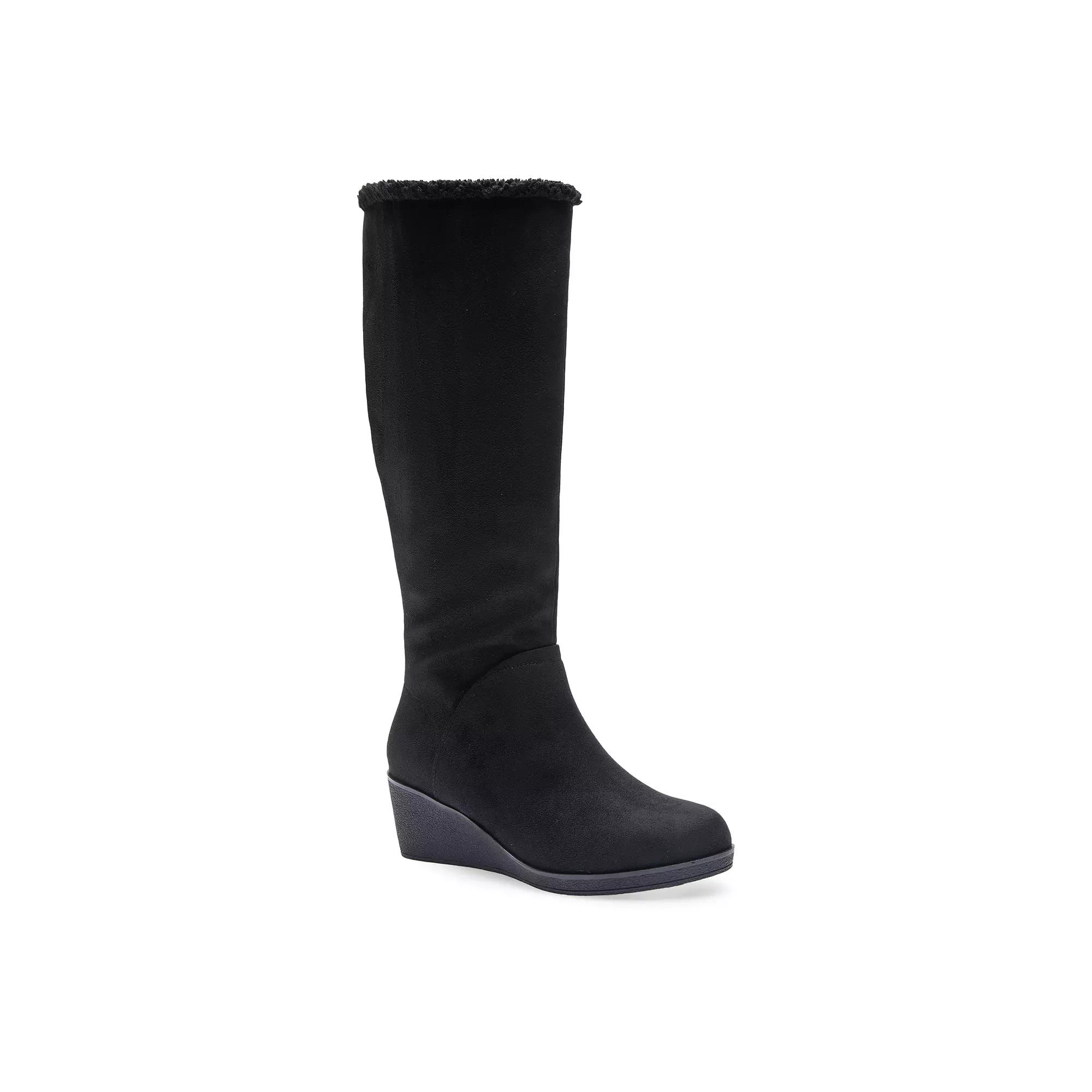 Aerosoles Binocular Women's Shearling Knee-High Boots,  Product Image