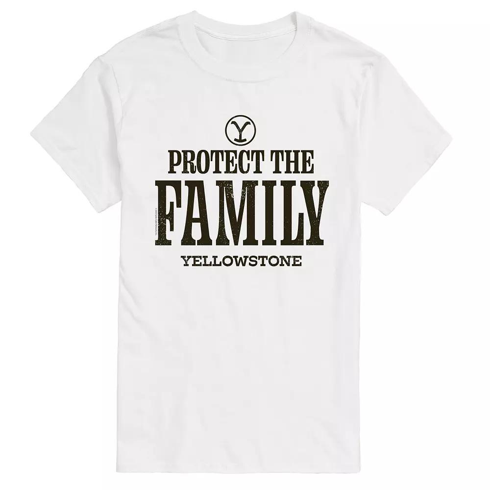 Men's Yellowstone Protect The Family Tee,  Product Image