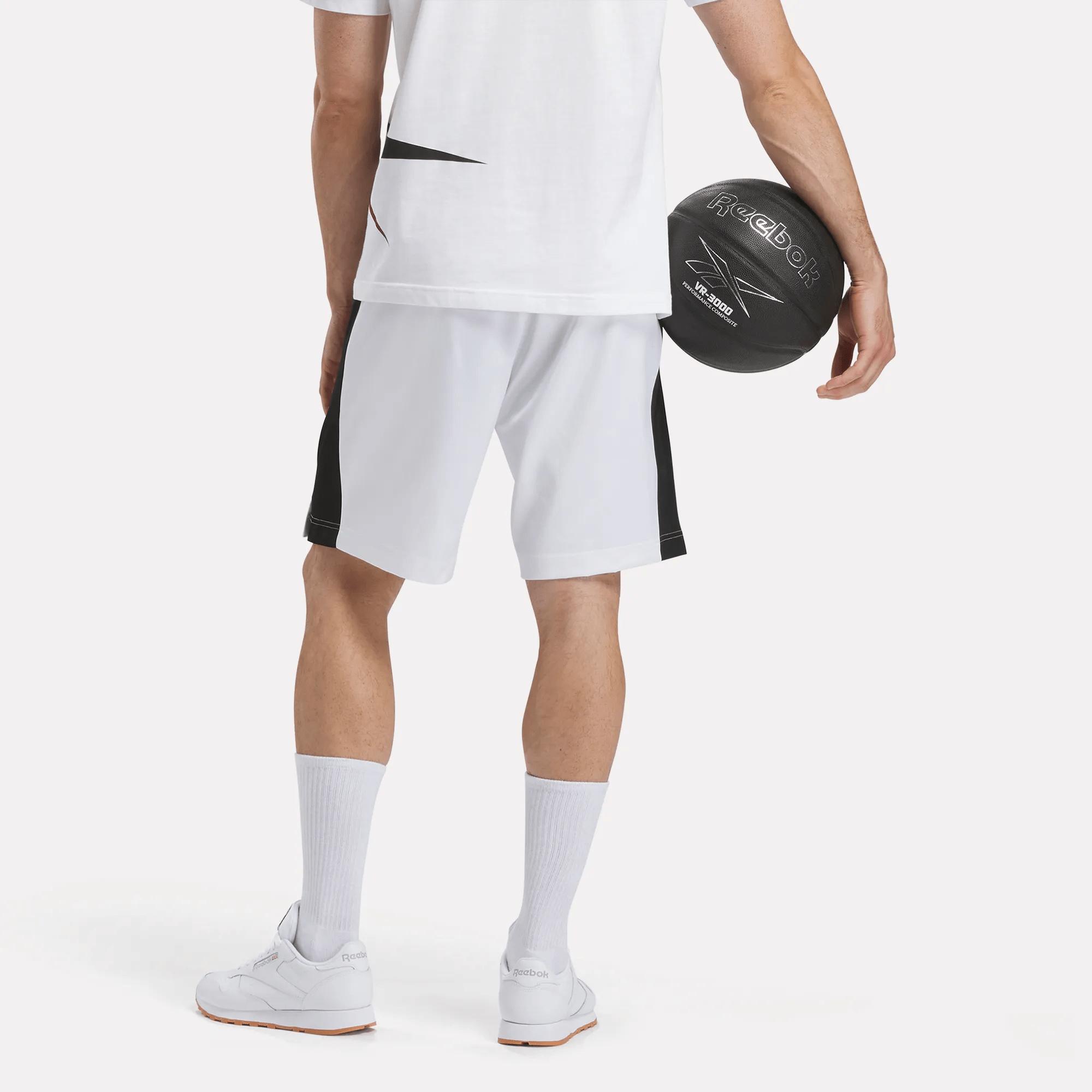 Men's Basketball Satin and Mesh Shorts Male Product Image