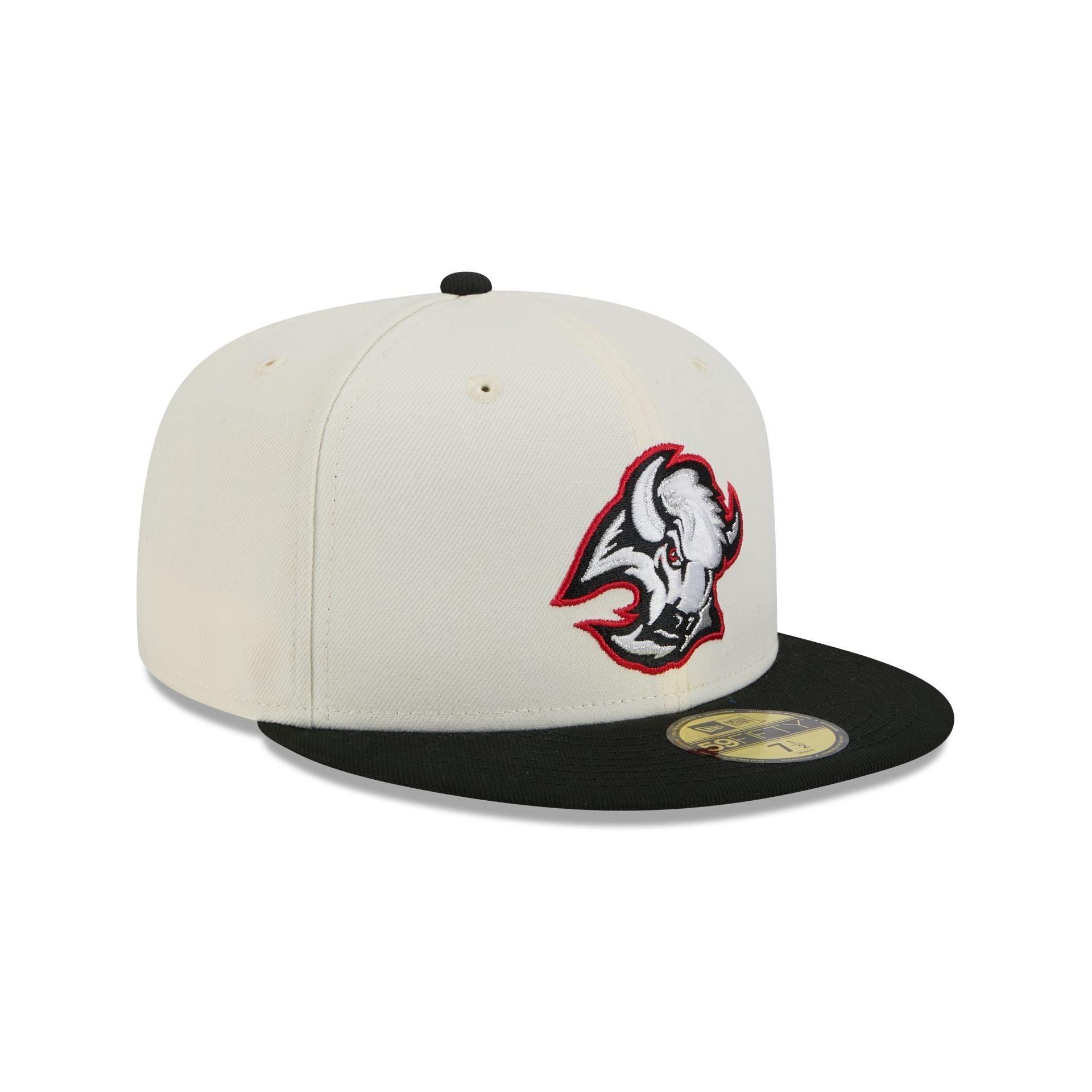 Buffalo Sabres Chrome White 59FIFTY Fitted Hat Male Product Image