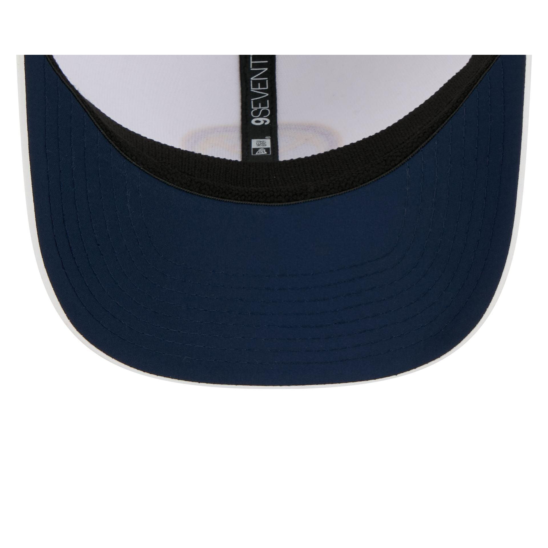 Denver Nuggets Optic White Performance Rope 9SEVENTY Stretch-Snap Hat Male Product Image