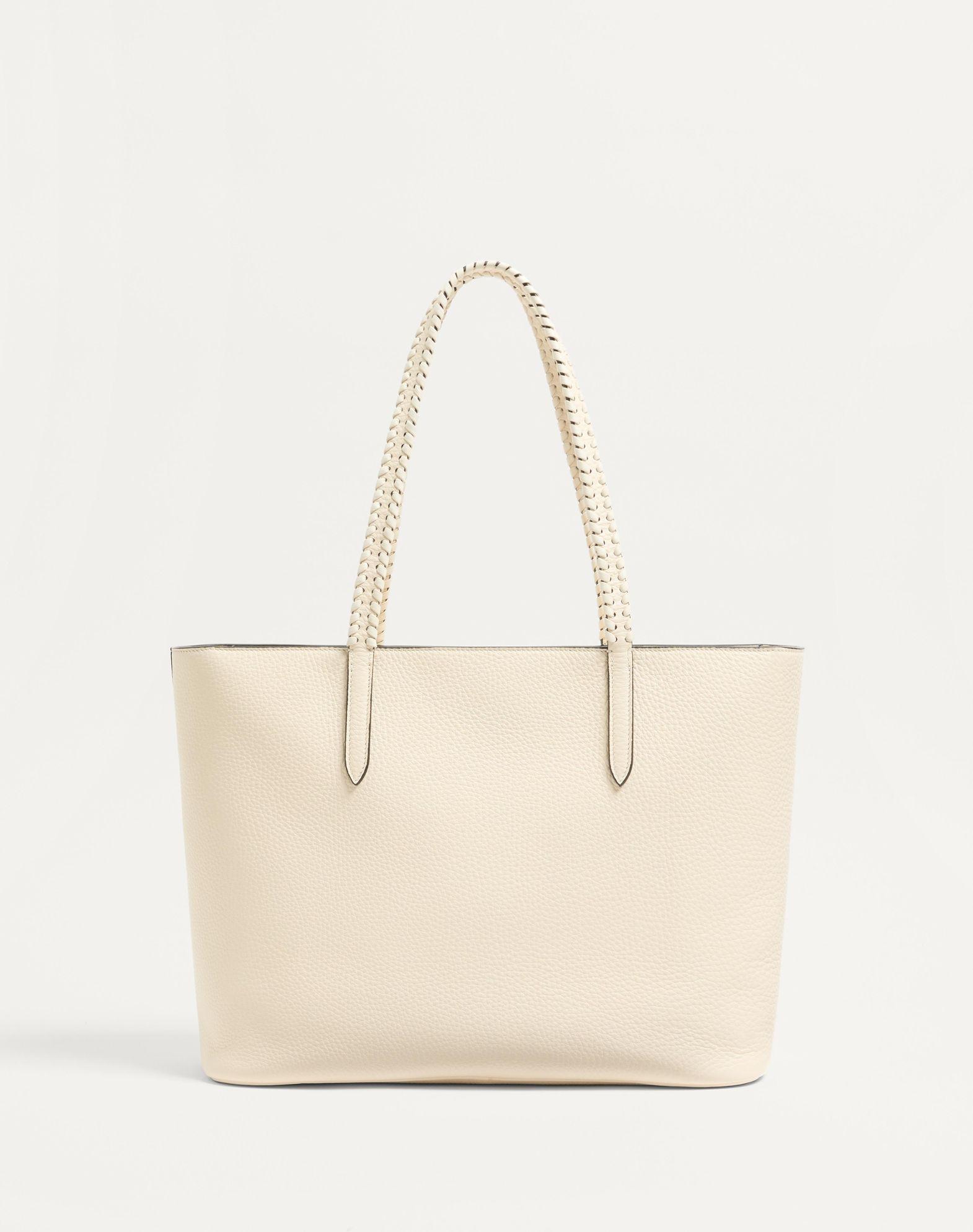 Valentino Garavani Nellcôte Shopping Bag In Grainy Calfskin Product Image