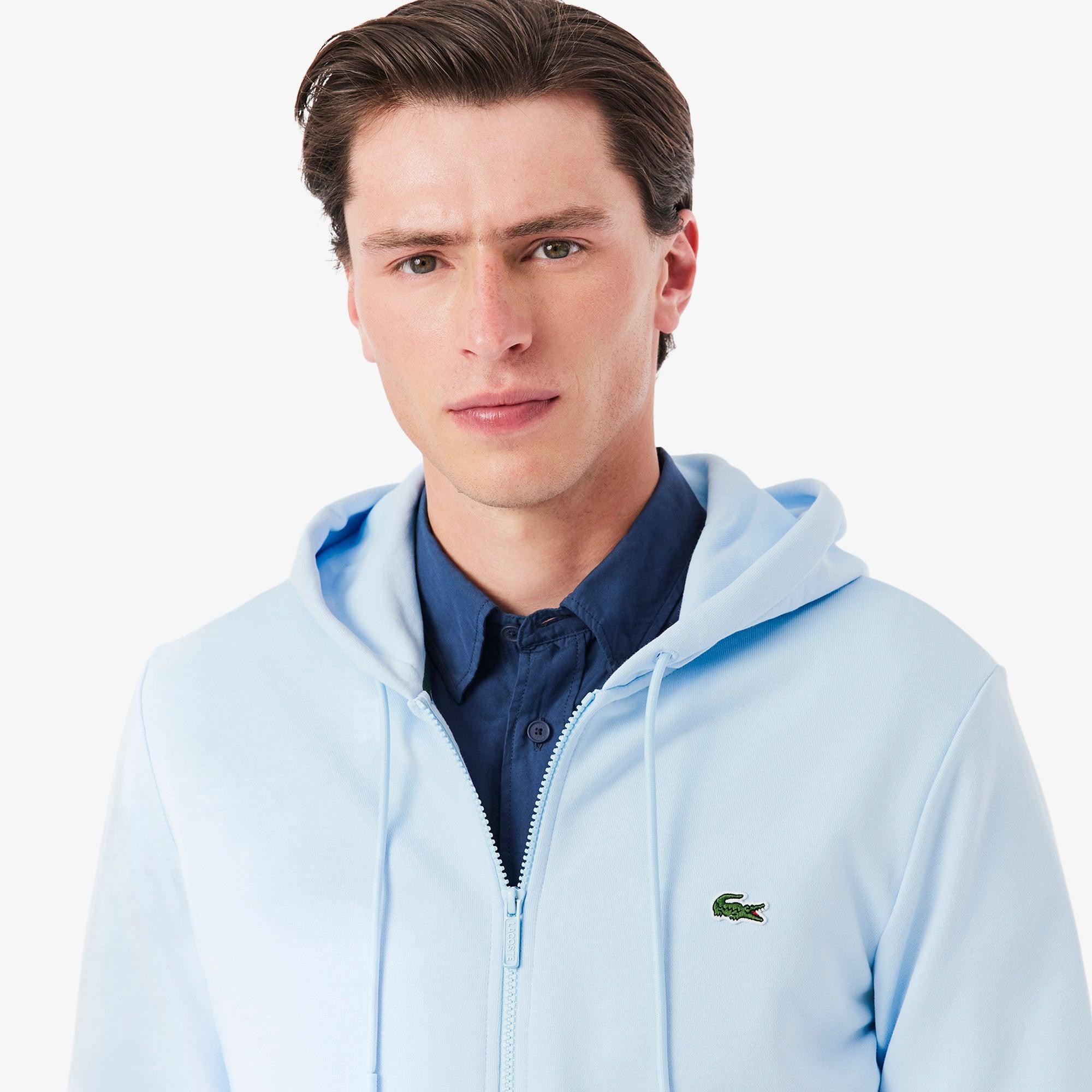 Men's Classic Fit Zip-Up Fleece Sweatshirt Product Image
