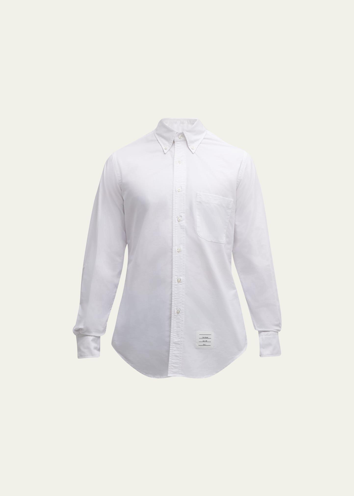 Mens Classic Sport Shirt w/ Stripes Product Image