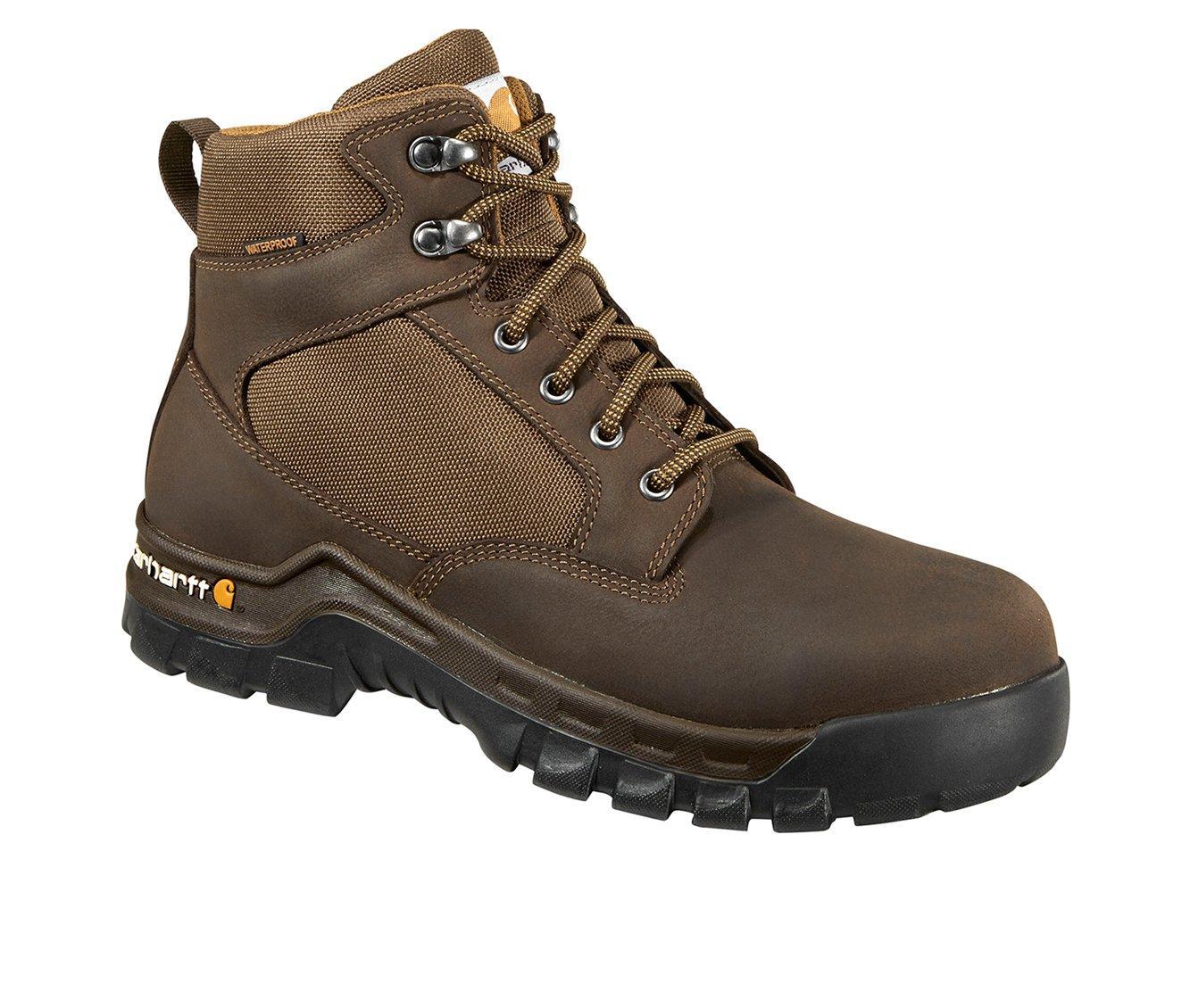 Men's Carhartt FF6013 Rugged Flex Waterproof 6" Work Boots Product Image