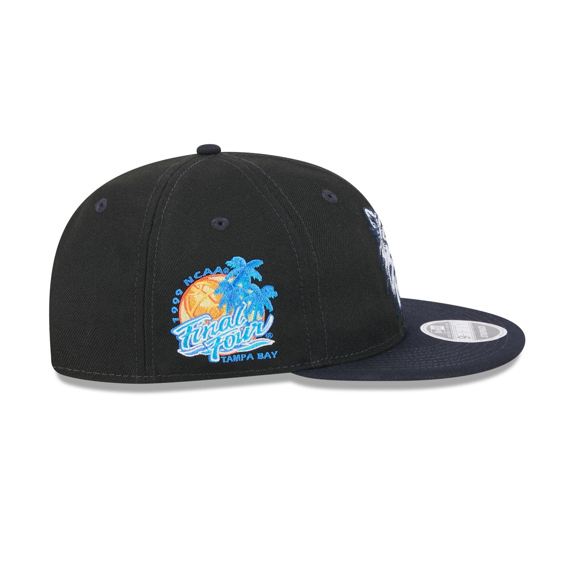Connecticut Huskies Tournament Side Patch Retro Crown 9FIFTY Strapback Hat Male Product Image
