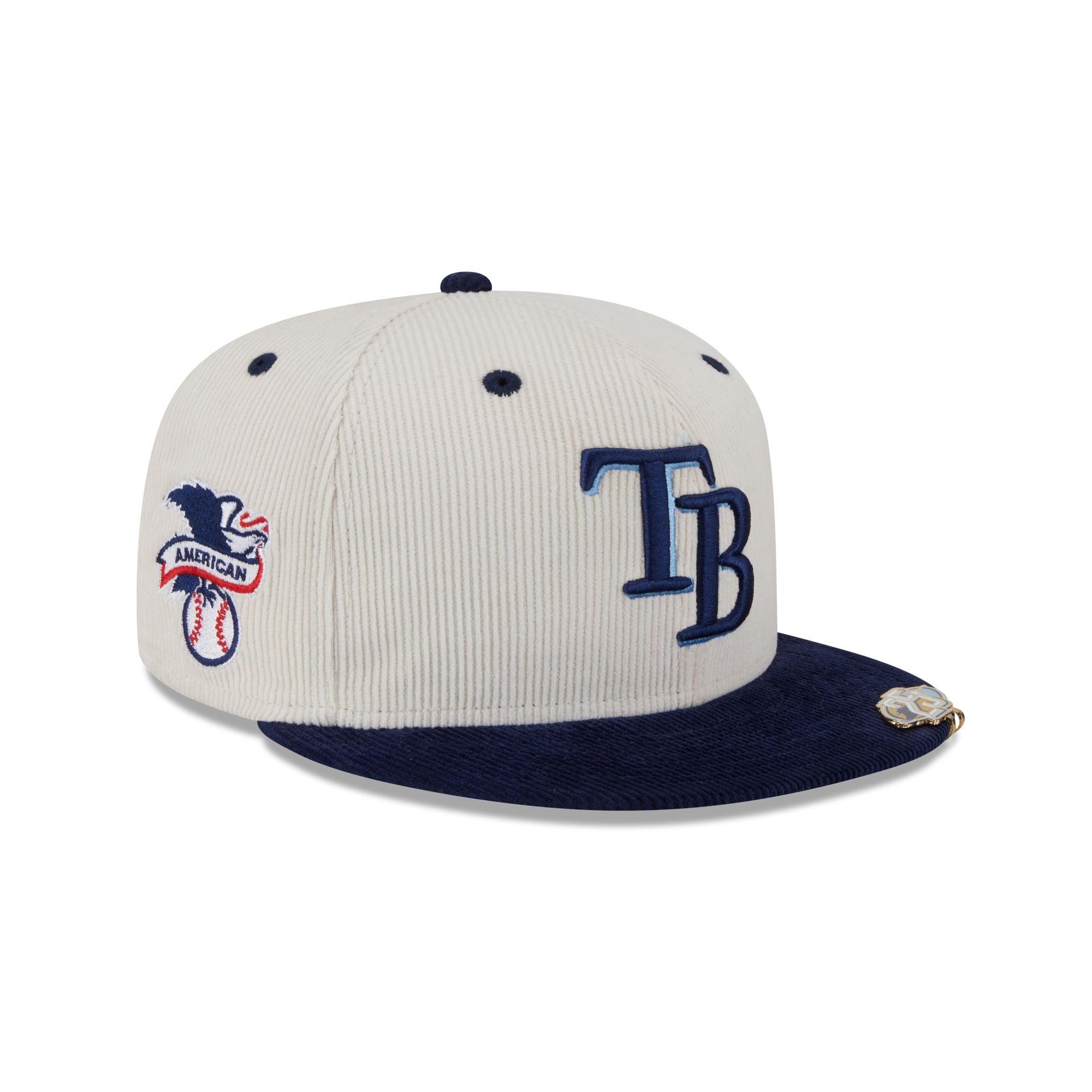 Tampa Bay Rays Two Tone Cord 59FIFTY Fitted Hat Male Product Image
