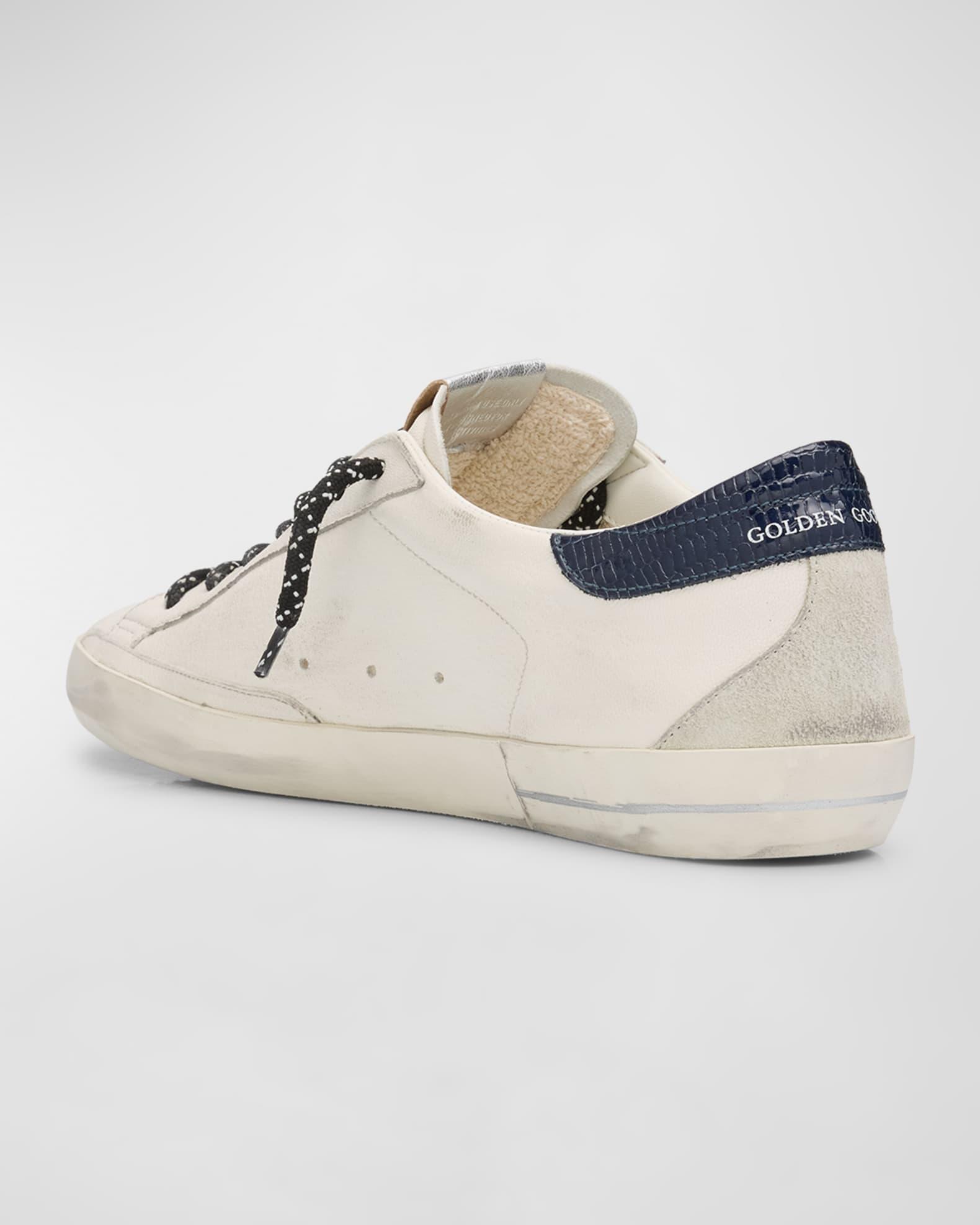 Men's Superstar Leather Low-Top Sneakers Product Image