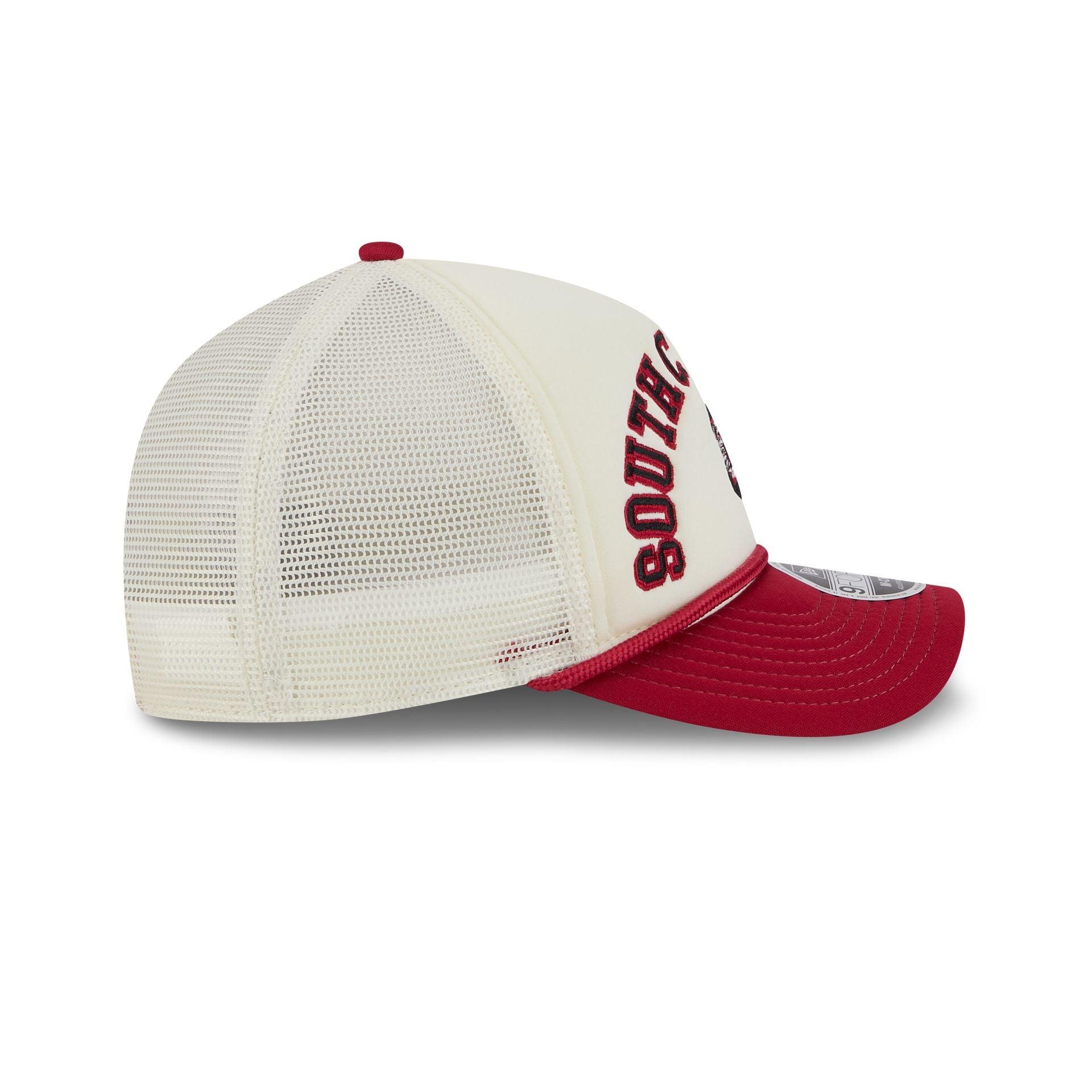 South Carolina Gamecocks Chrome Arch 9FORTY M-Crown A-Frame Trucker Hat Male Product Image