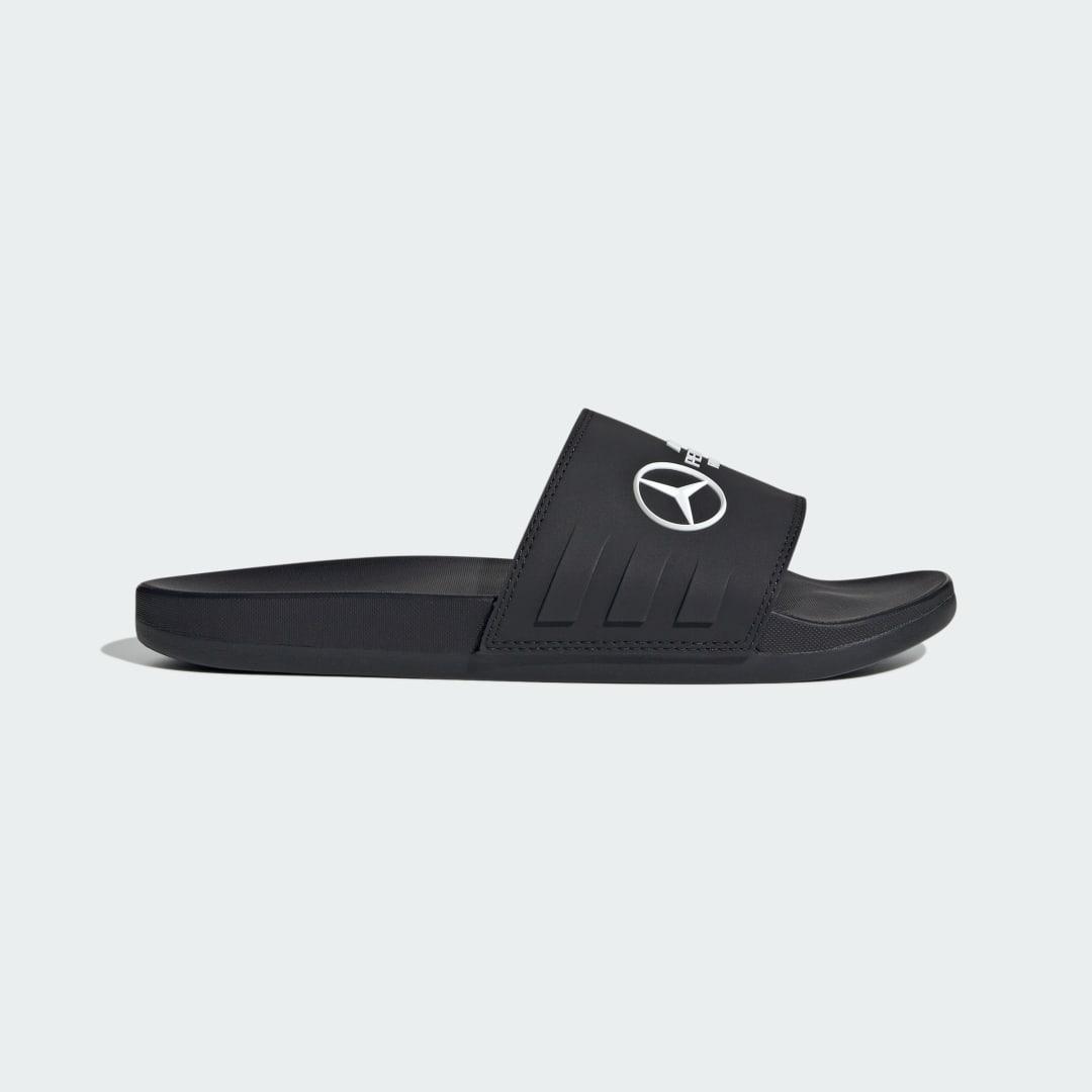 adidas Mercedes - AMG Petronas Formula One Team Adilette Comfort Slides Core Black 13 Unisex Product Image