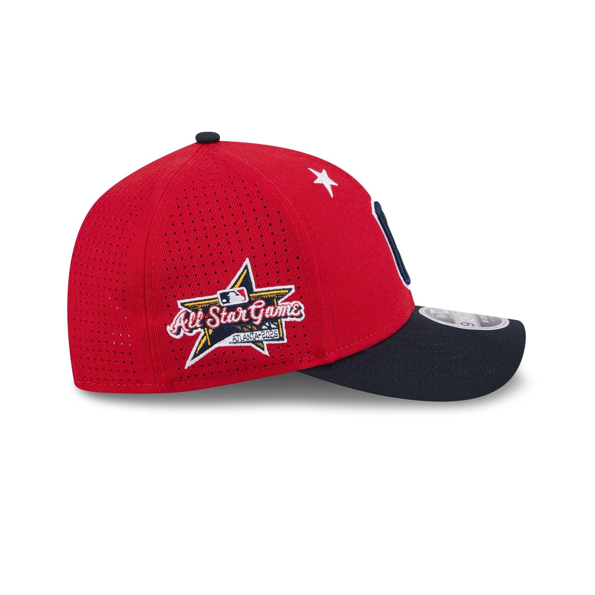 Atlanta Braves 2025 Batting Practice 9FORTY M-Crown Snapback Hat Male Product Image