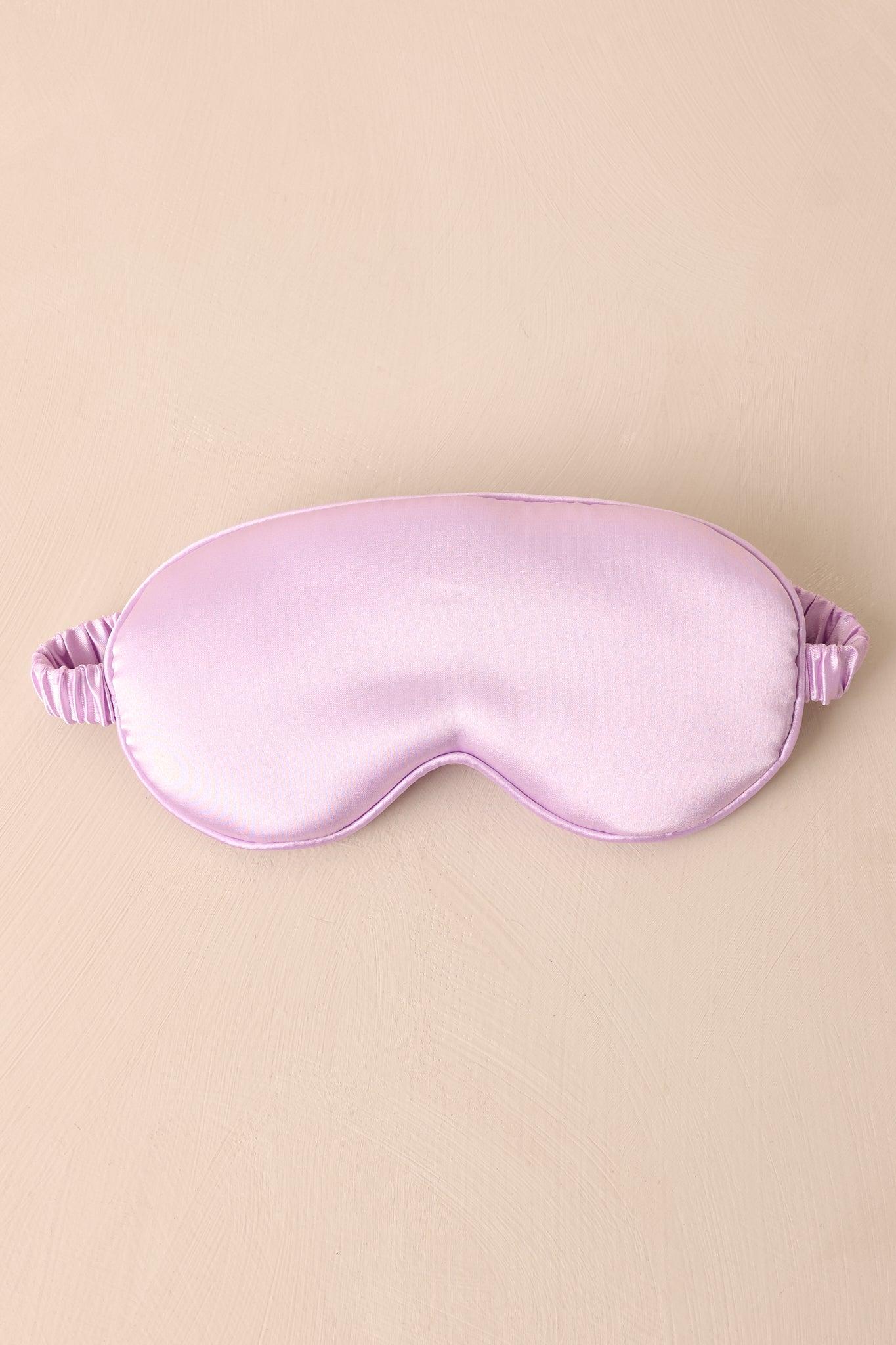 Dream State Lavender Satin Eye Mask Product Image