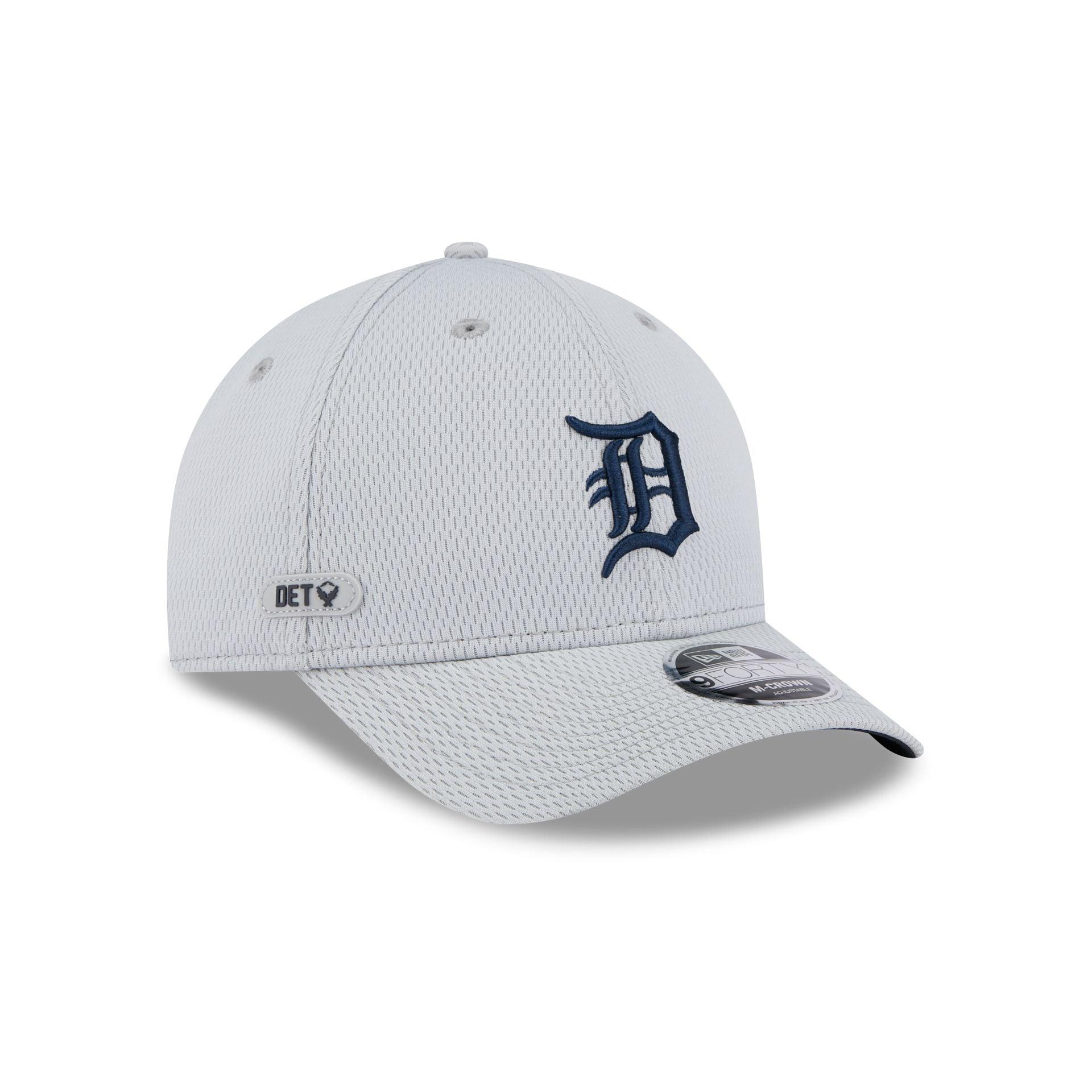 Detroit Tigers 2025 Clubhouse Gray 9FORTY M-Crown Snapback Hat Male Product Image
