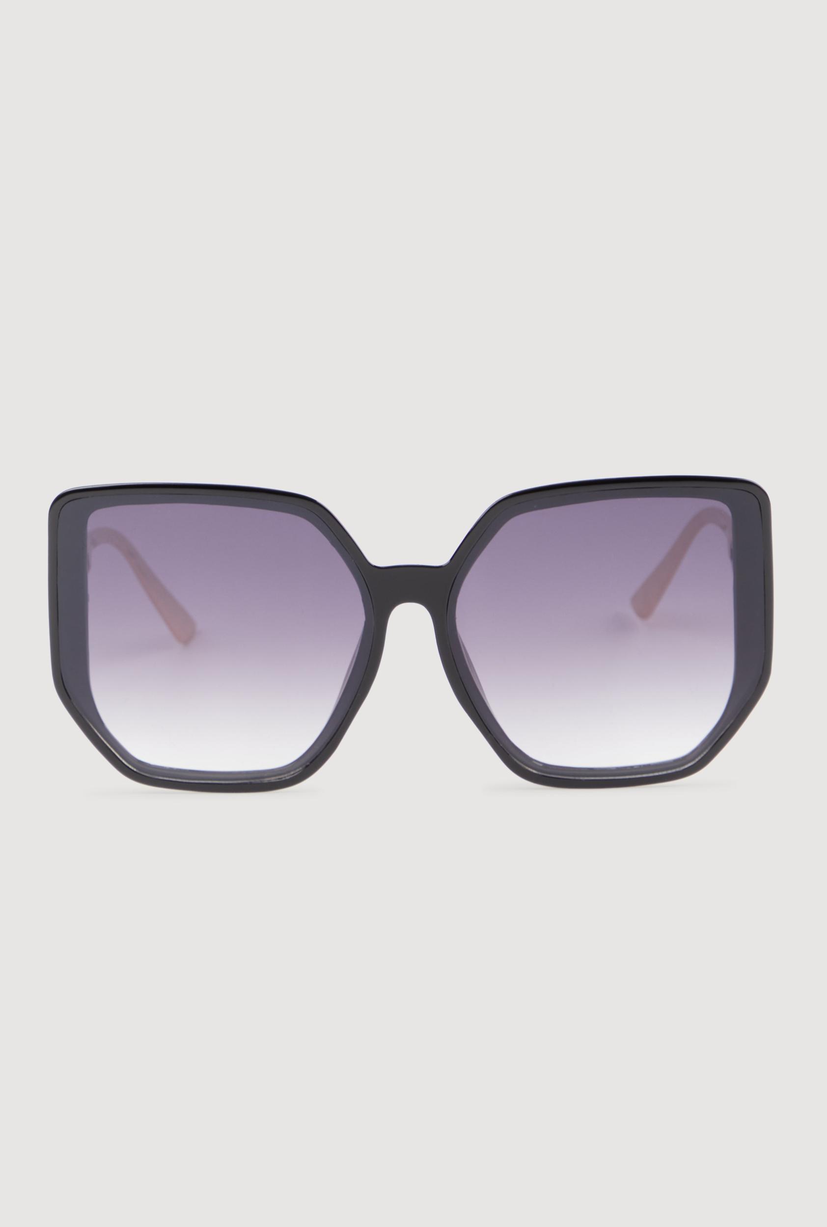 Cut Out Detail Ombre Sunglasses Unisex Product Image
