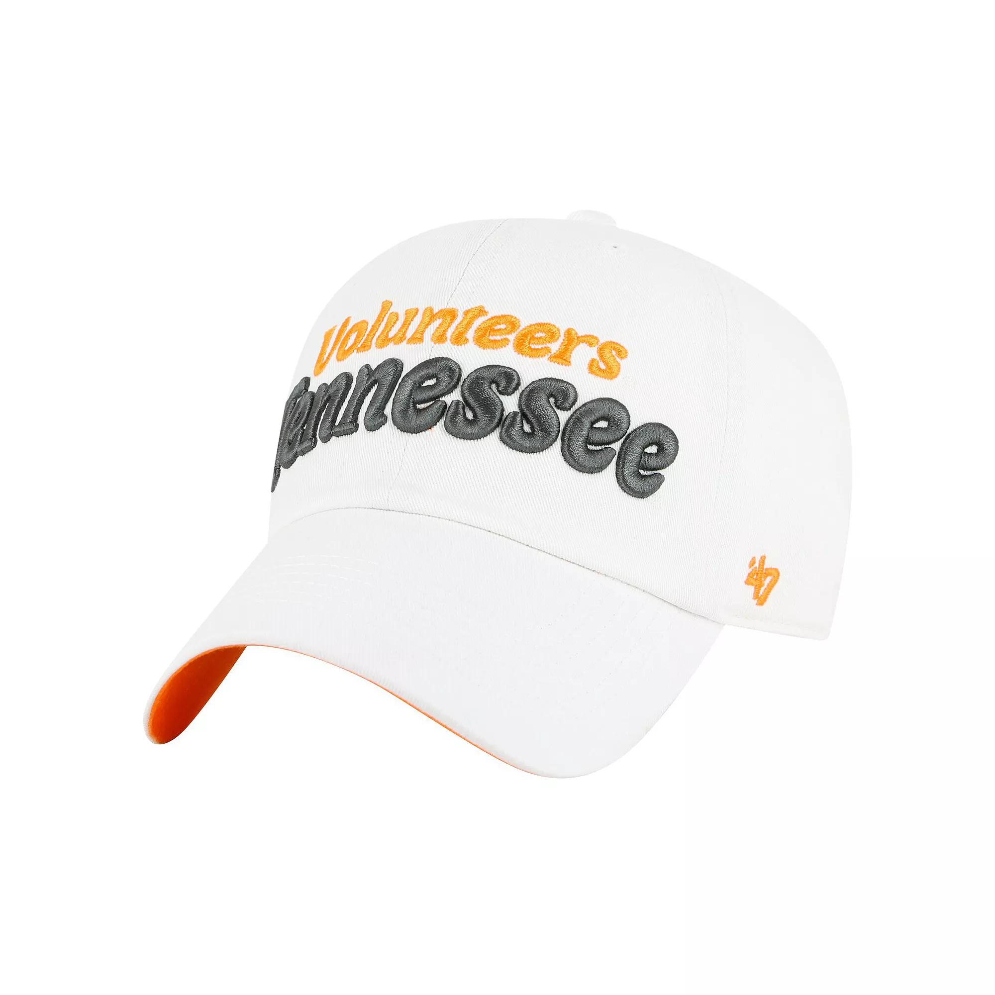 Women's '47 White Tennessee Volunteers Pensacola Clean Up Adjustable Hat Product Image