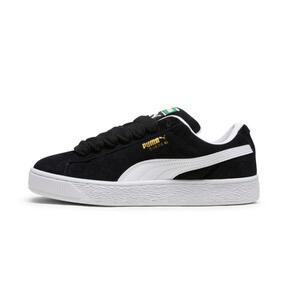 PUMA Suede XL Women's Sneakers in Black/White Product Image