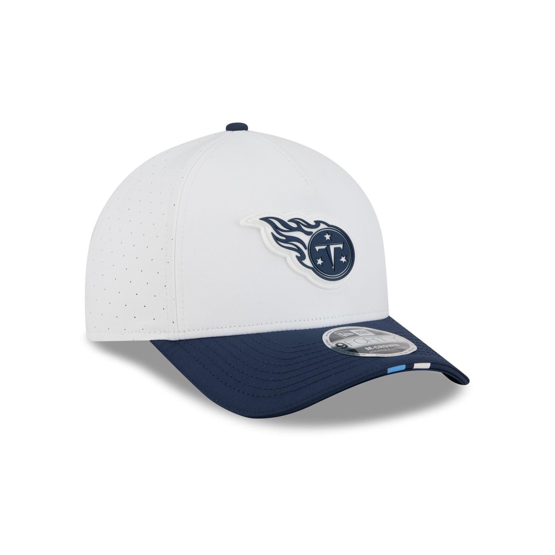 Tennessee Titans 2025 Training 9FORTY M-Crown A-Frame Snapback Hat Male Product Image