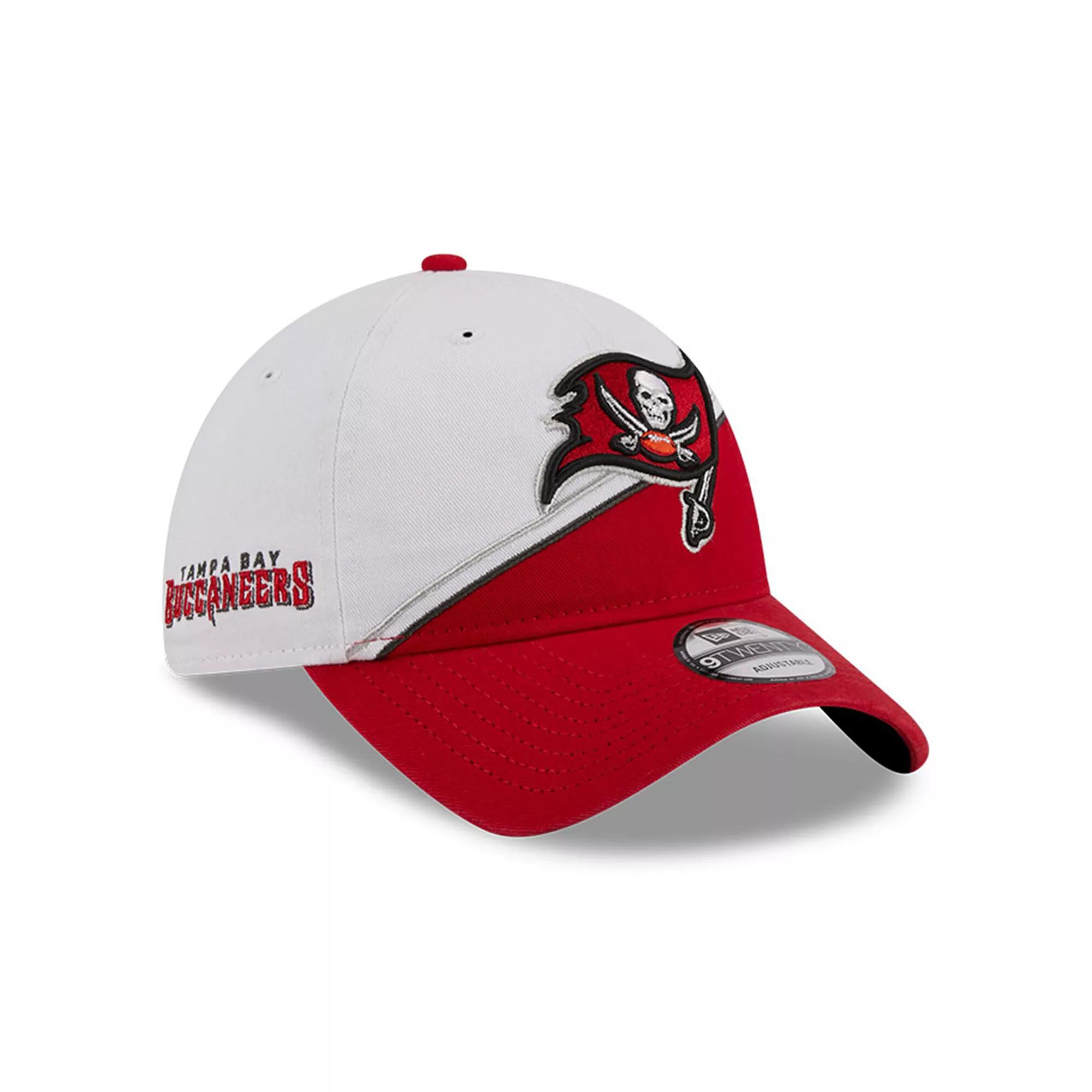 Men's New Era  White/Scarlet Tampa Bay Buccaneers 2023 Sideline 9TWENTY Adjustable Hat Product Image